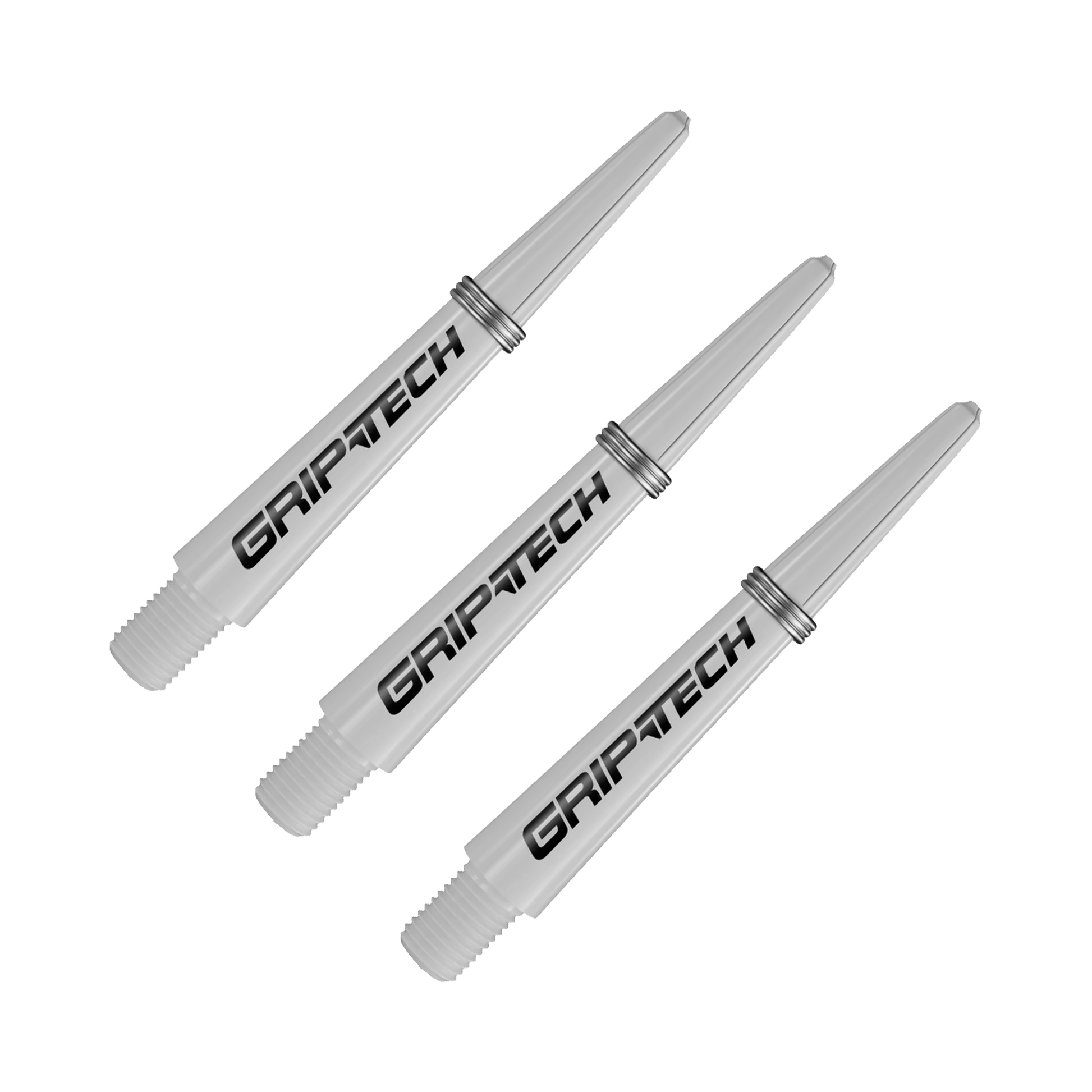 Goat Griptech - Dart Shafts Intermediate (41mm) / White Flights & Shafts