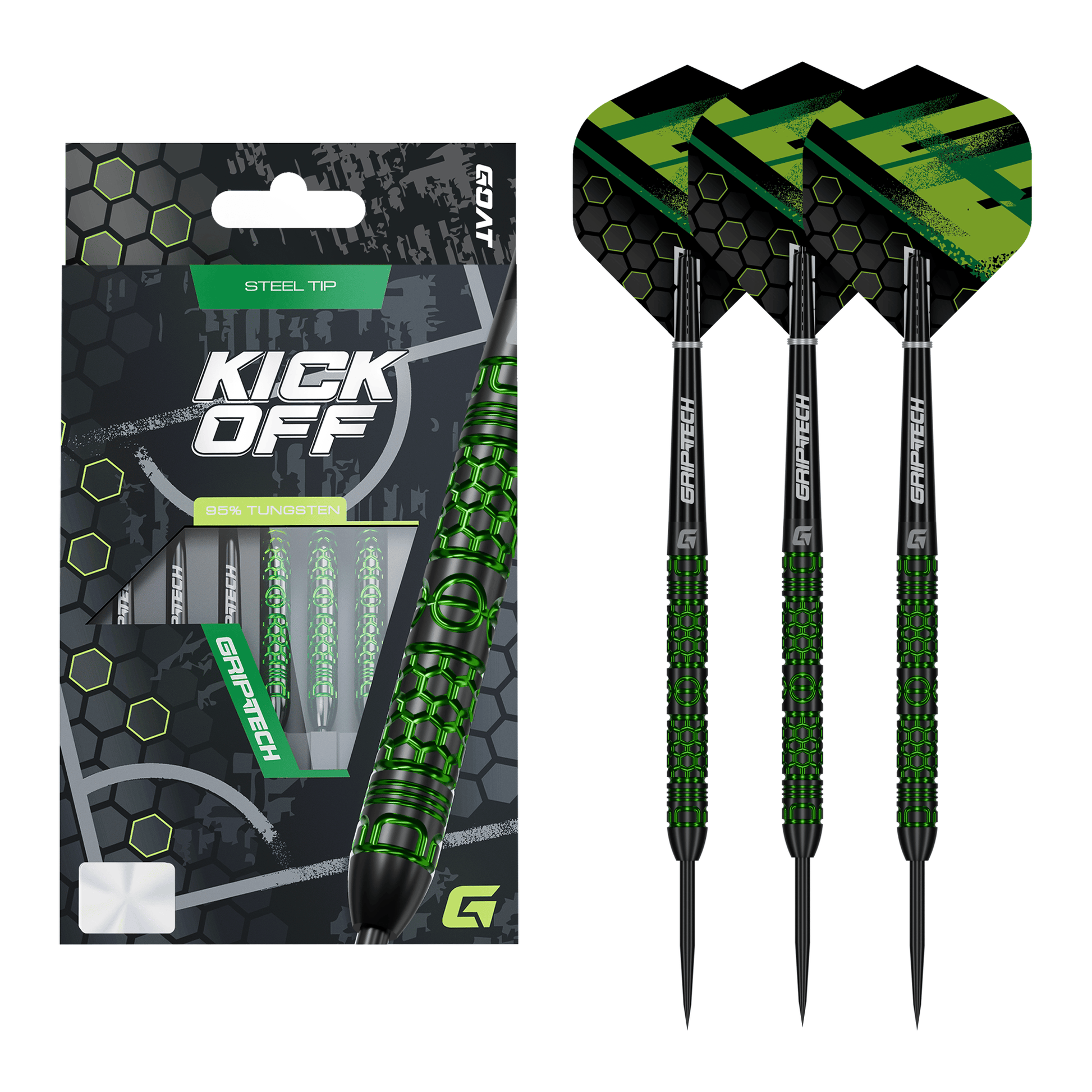 Goat Kick Off - 90% Tungsten Steel Tip Darts 21 Grams Darts