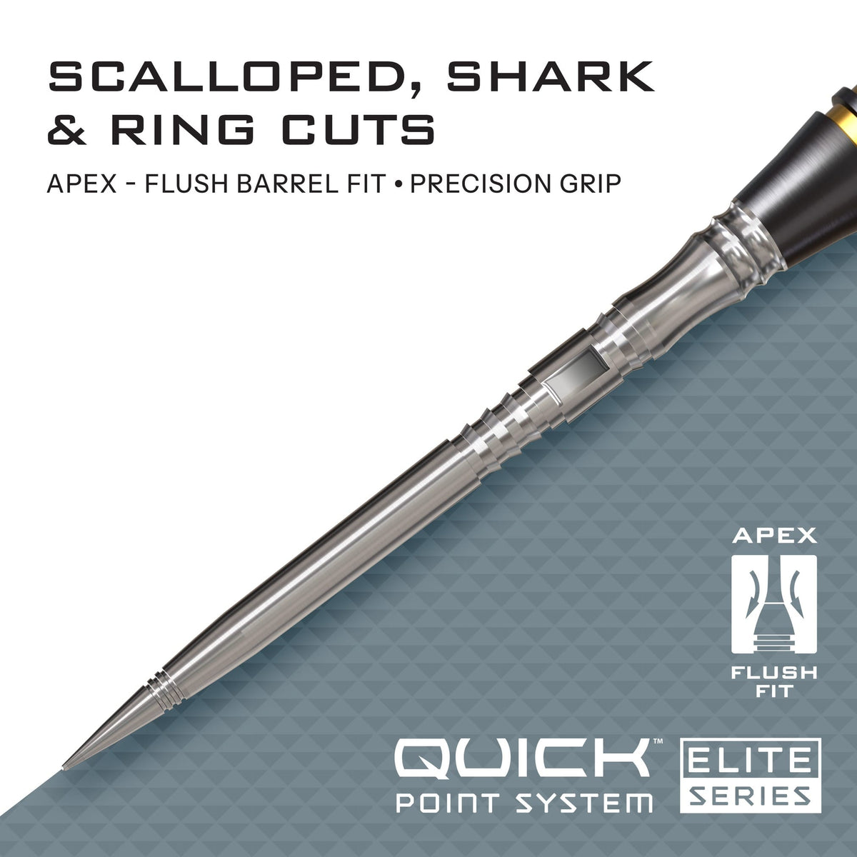 Harrows Apex Axis Elite Series - Quick Point Dart Points Dart Points