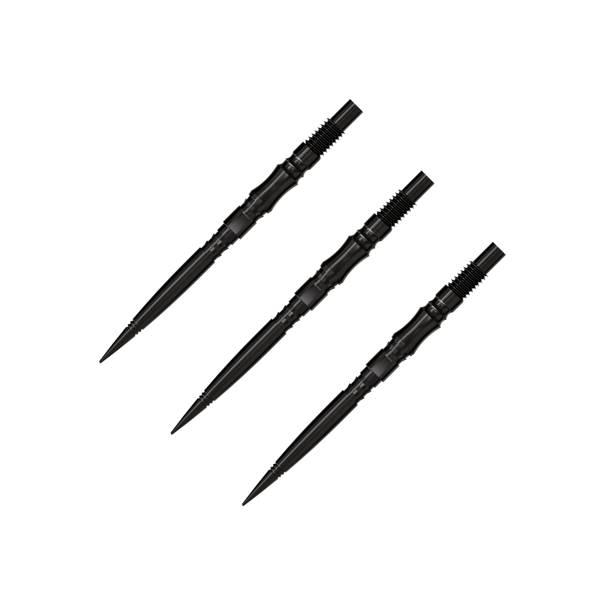 Harrows Axis Elite Series - Quick Point Dart Points 30mm / Black Dart Points