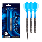 Harrows Flux Quick Point - Pro Tungsten Steel Tip Darts 22 Grams Darts