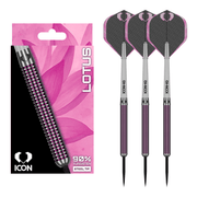 Icon Lotus - 90% Tungsten Steel Tip Darts 22 Grams Darts