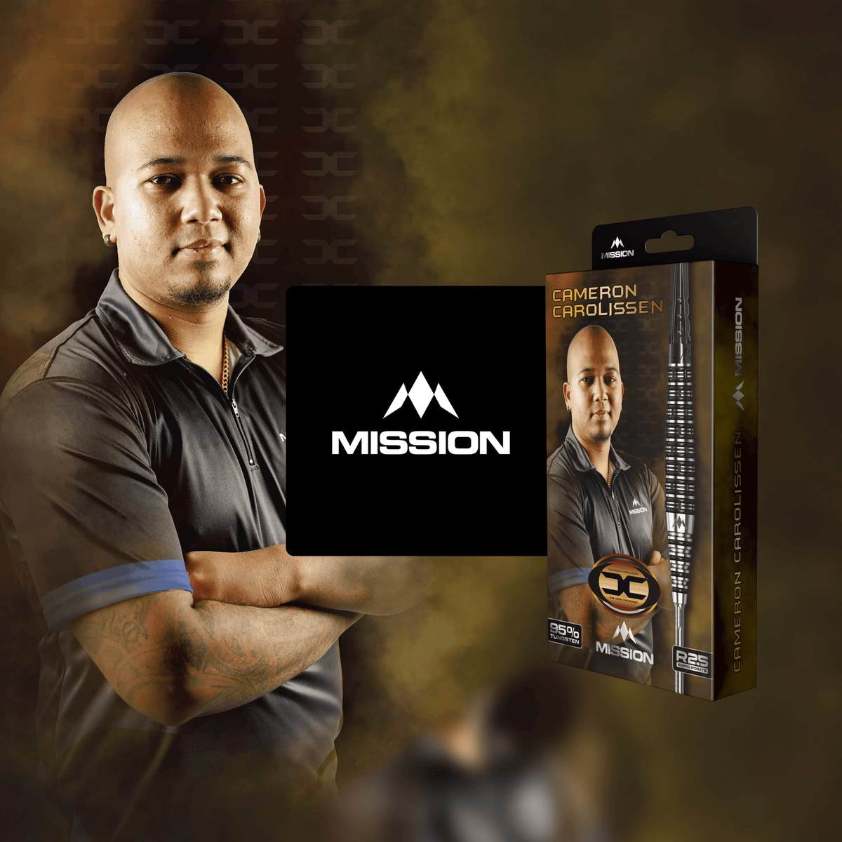 Mission Cameron Carolissen R2.5 Rapid Point - 95% Tungsten Steel Tip Darts Darts