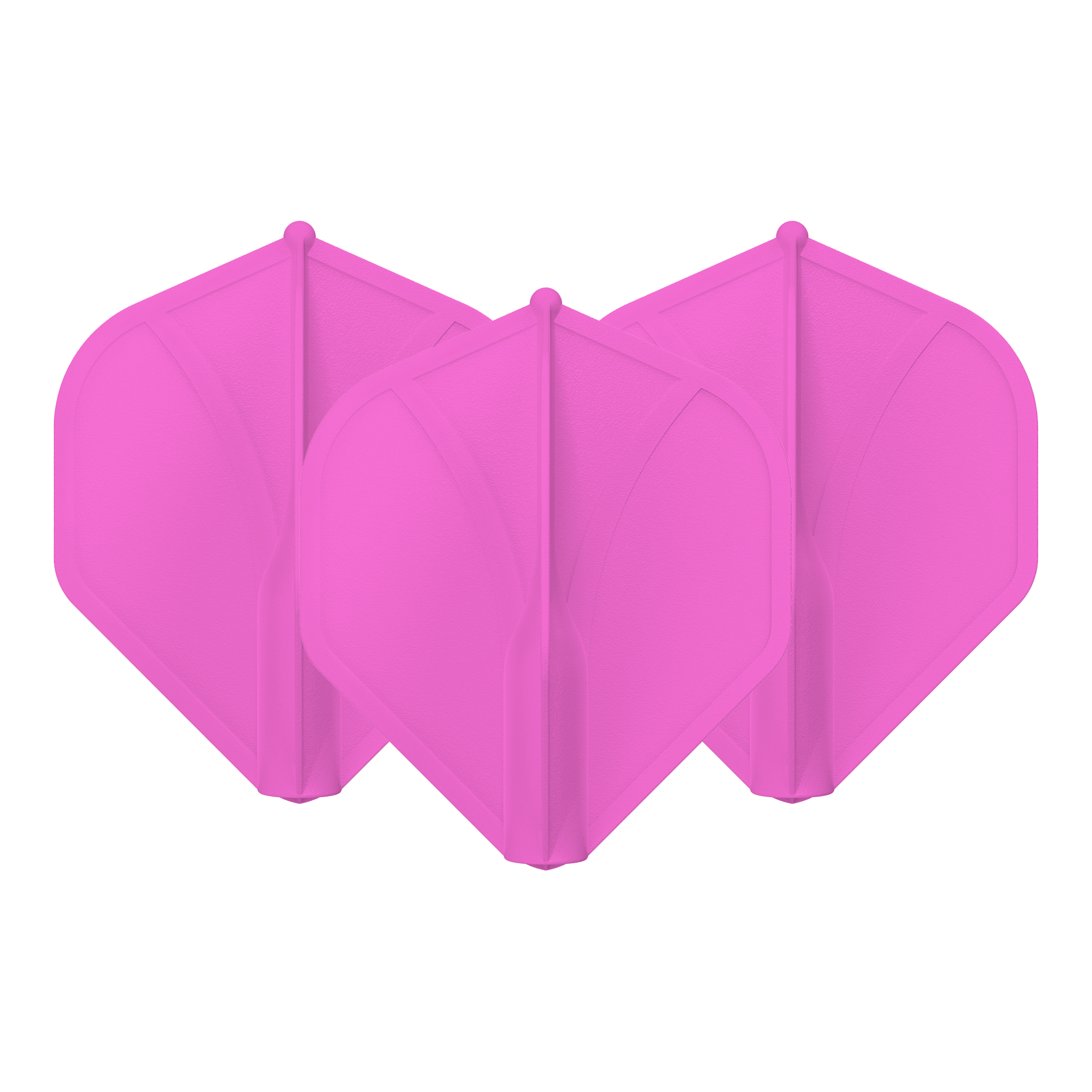 Shot Airfoil - Moulded Dart Flights Standard / Pink Flights & Shafts