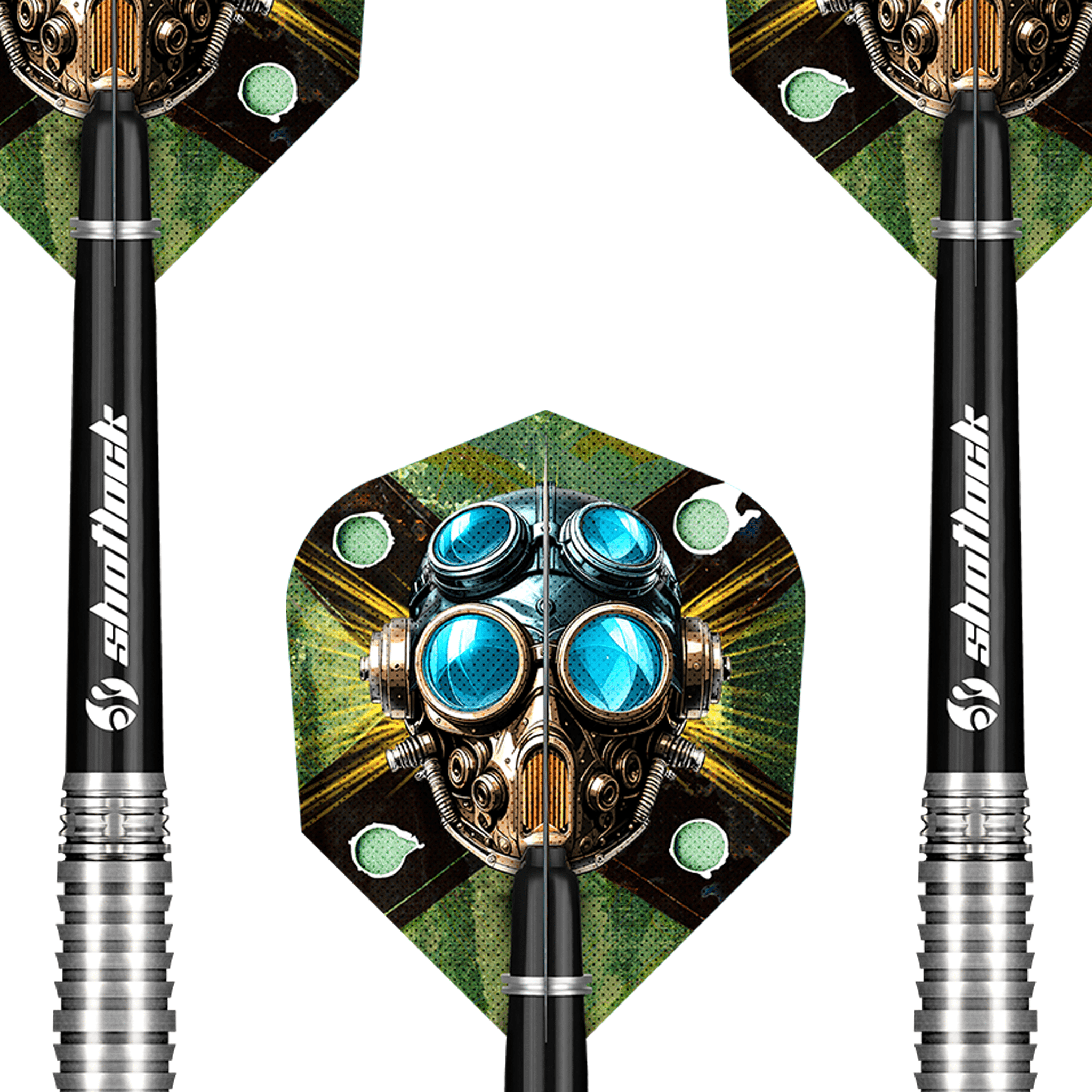 Shot Badlands Krush - 90% Tungsten Steel Tip Darts Darts