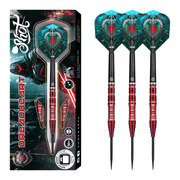 Shot Future Knights Dreadheart - 90% Tungsten Steel Tip Darts 23 Grams Darts