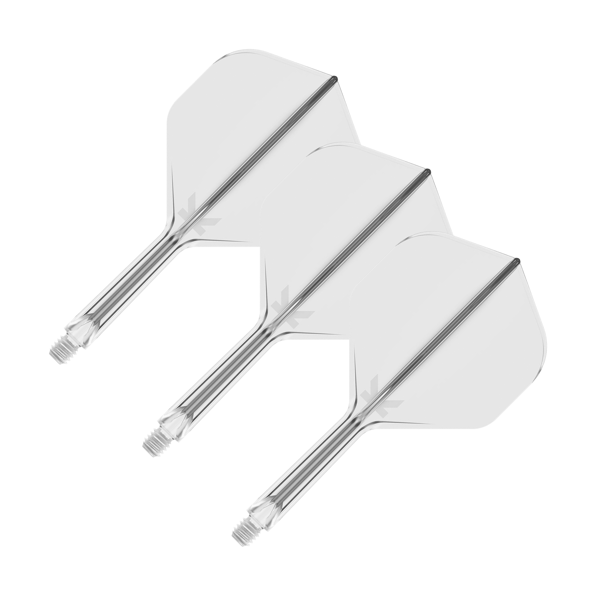 Target K-Flex - All In One Flight & Shaft No. 2 / Intermediate (26mm) / Clear Flights & Shafts