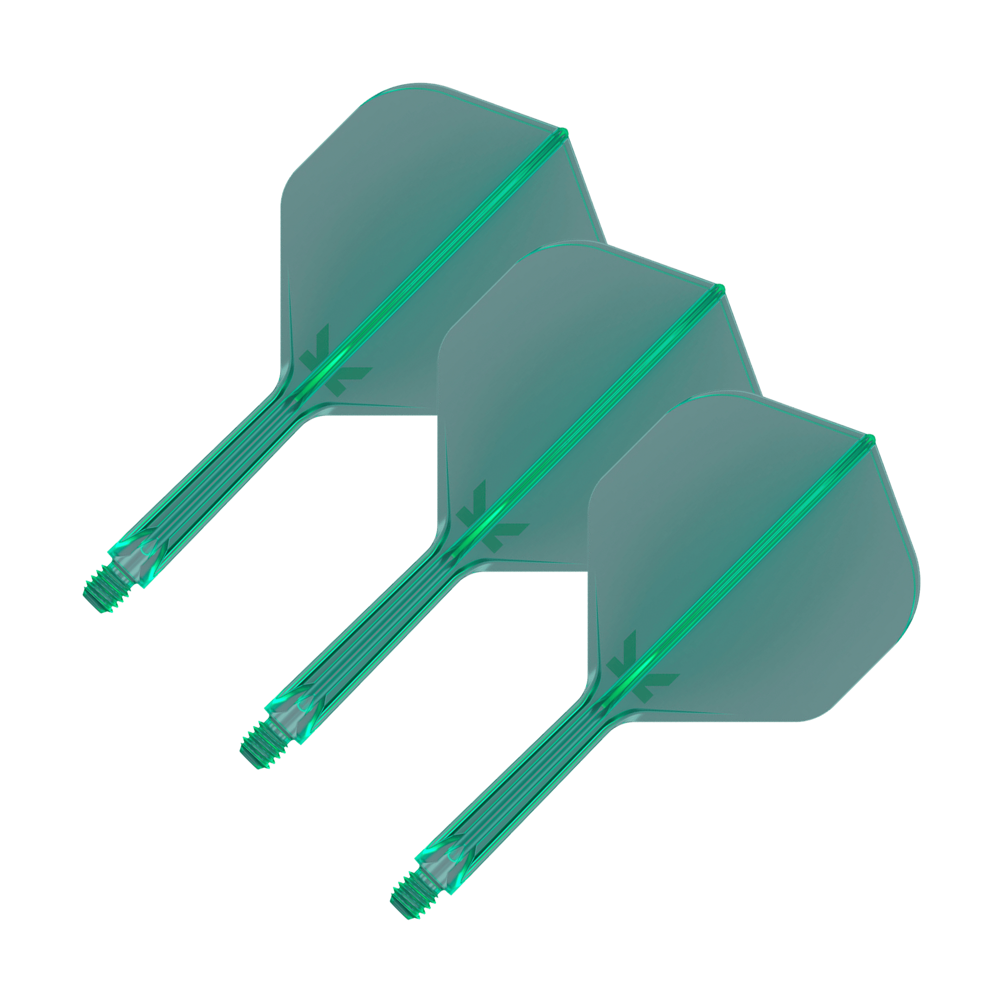 Target K-Flex - All In One Flight & Shaft No. 2 / Intermediate (26mm) / Green Flights & Shafts
