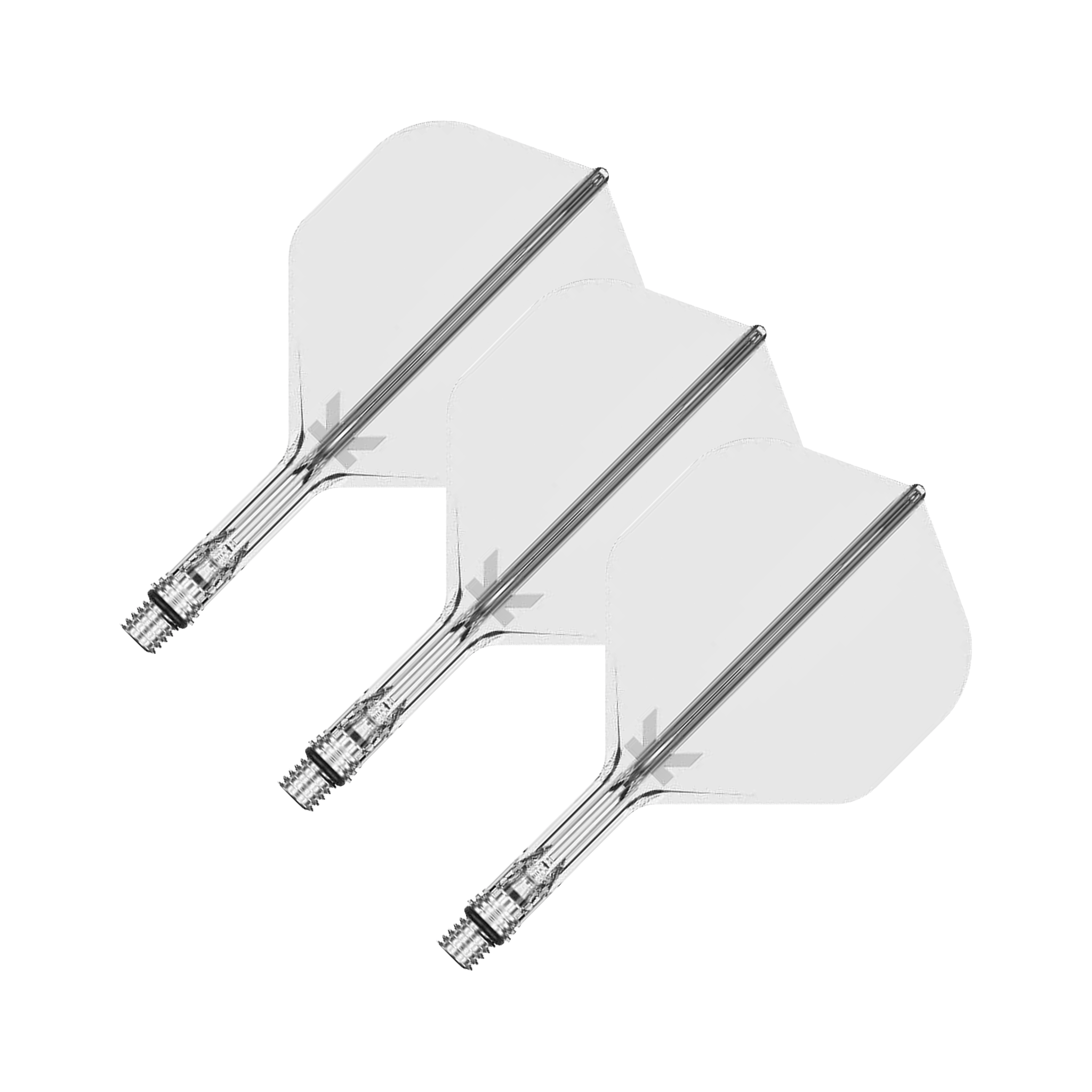 Target K-Shift - All In One Flight & Shaft No. 2 / Short (19mm) / Clear Flights & Shafts