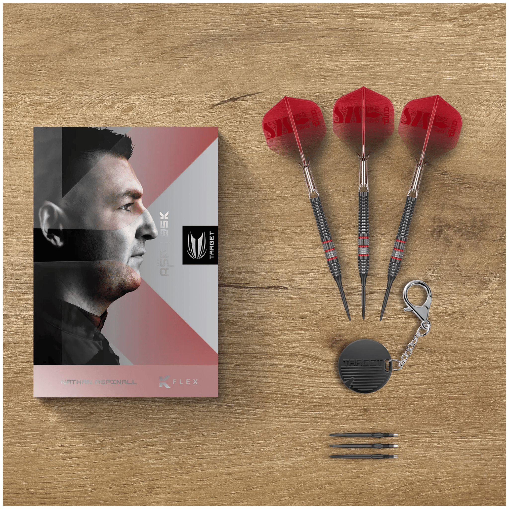 Target Nathan Aspinall 95K Swiss Point - 95% Tungsten Steel Tip Darts Darts
