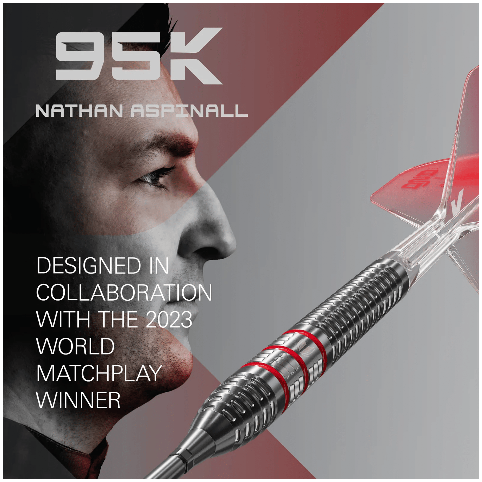 Target Nathan Aspinall 95K Swiss Point - 95% Tungsten Steel Tip Darts Darts
