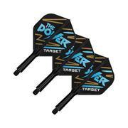 Target Phil Taylor K-Flex - All In One Flight & Shaft No. 2 / Short (19mm) / Black Flights & Shafts