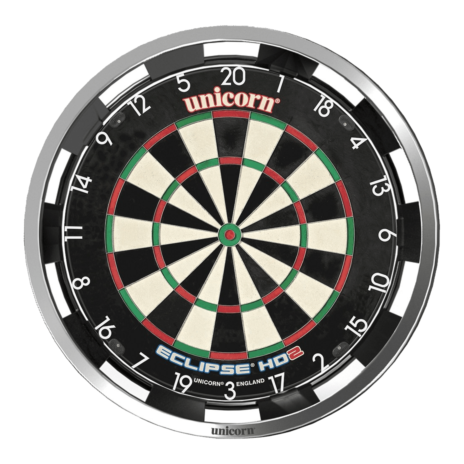 Unicorn Eclipse Ultra 2.0 Dartboard & Surround & Light Bundle Dartboard Bundles