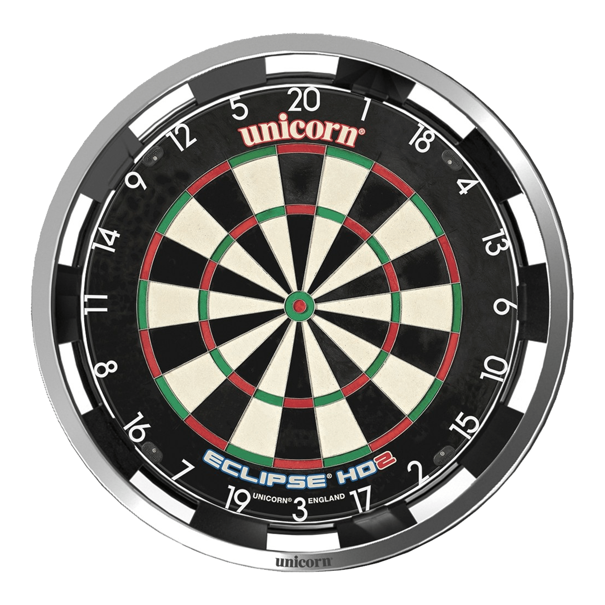 Unicorn Eclipse Ultra 2.0 Dartboard & Surround & Light Bundle Dartboard Bundles