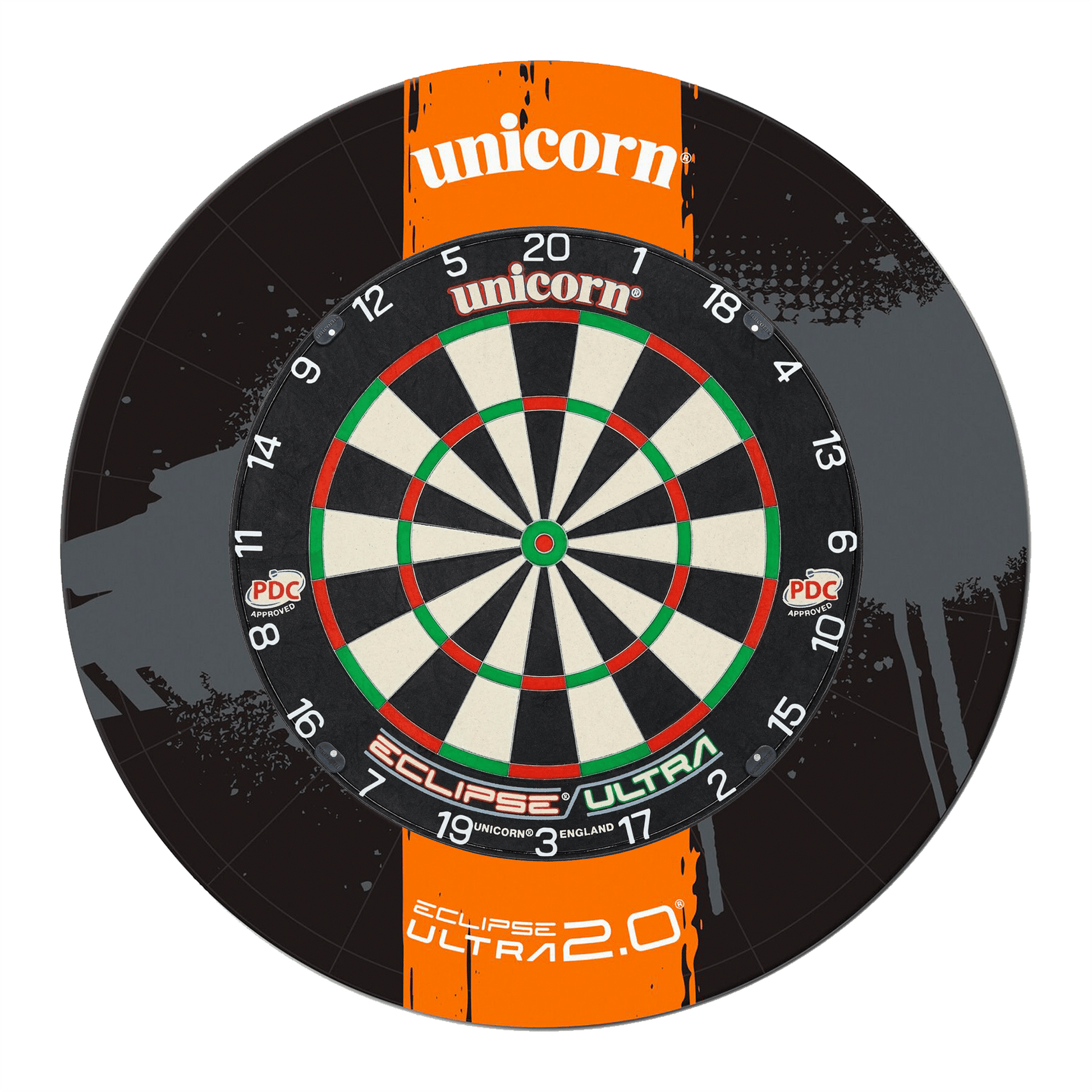 Unicorn Eclipse Ultra Dartboard & Surround Bundle Dartboard Bundles