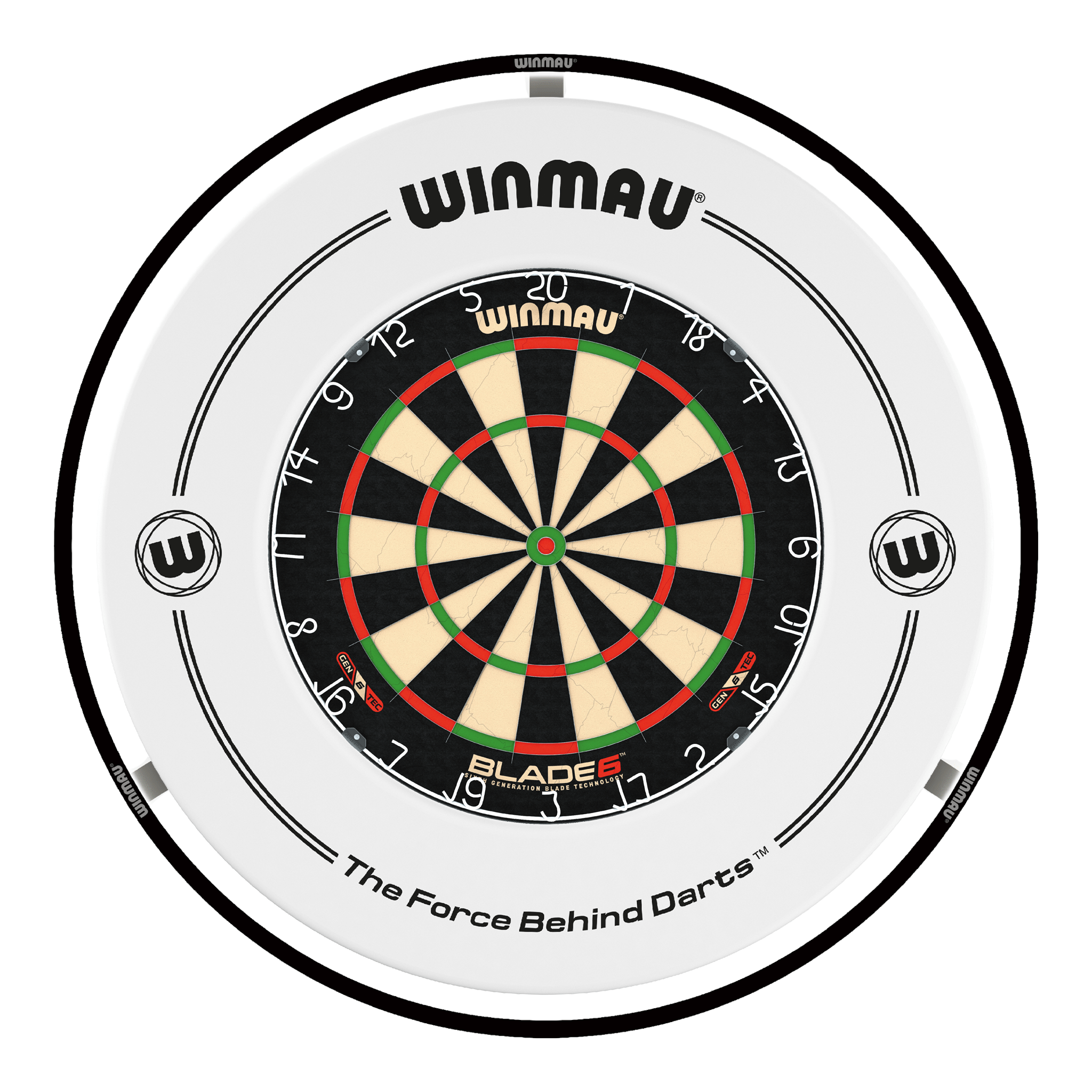 Blade 6 Dartboard, Surround & Plasma Light Bundle