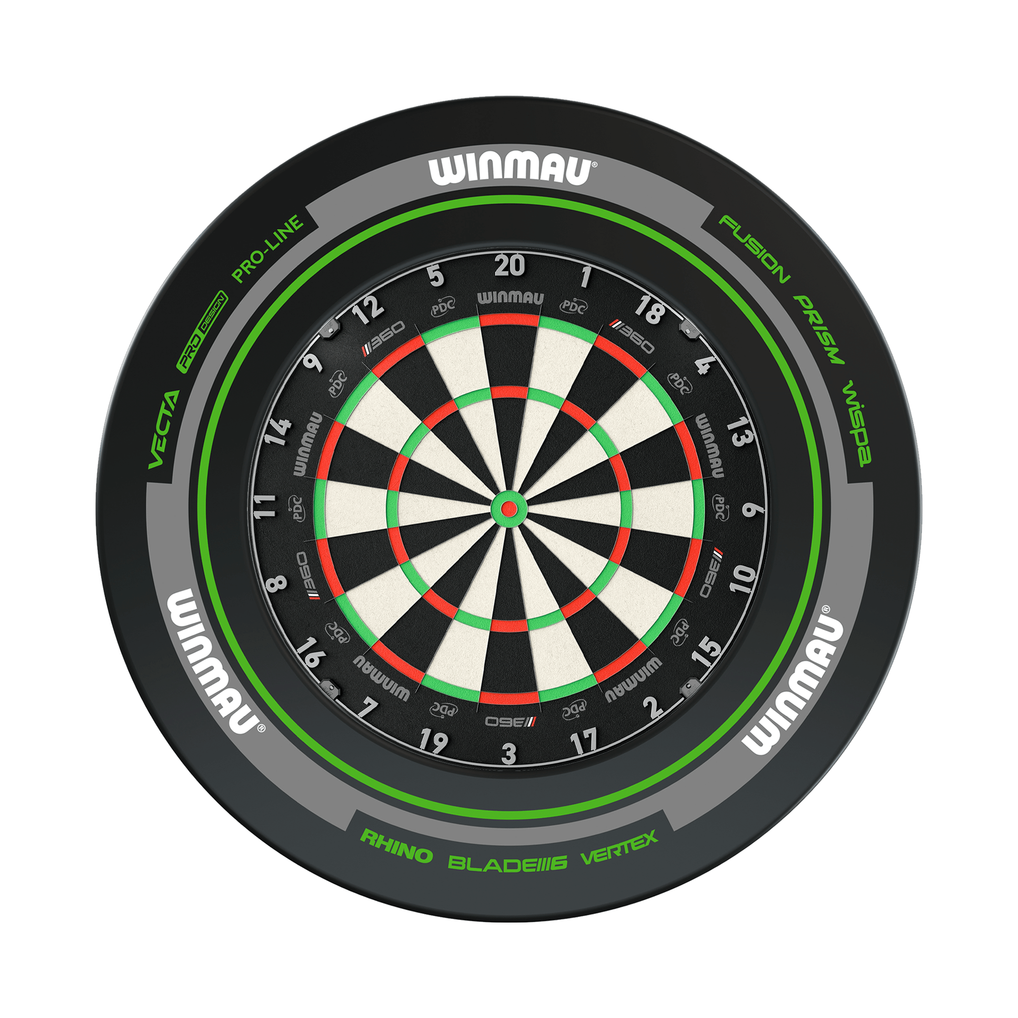 Winmau Blade 6 Dartboard & Surround Bundle Boards