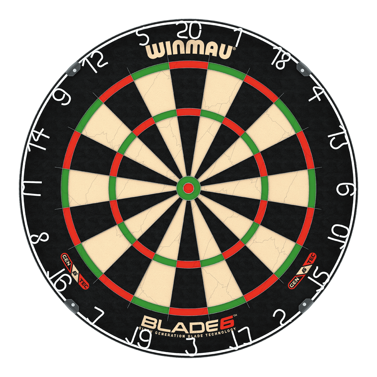 Winmau Blade 6 Dartboard, Surround & Corona Light Bundle Dartboard Bundles