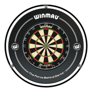 Winmau Blade 6 Dartboard, Surround & Plasma Light Bundle Dartboard Bundles