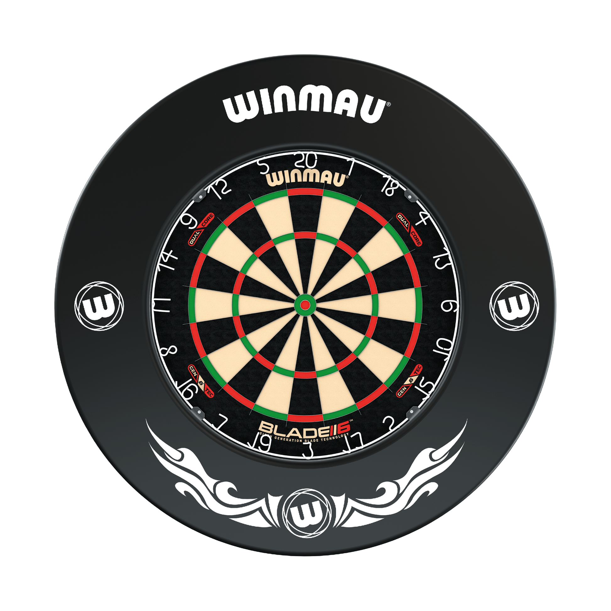 Winmau Blade 6 Dual Core Dartboard & Surround Bundle Blade 6 Dual Core / Xtreme Boards