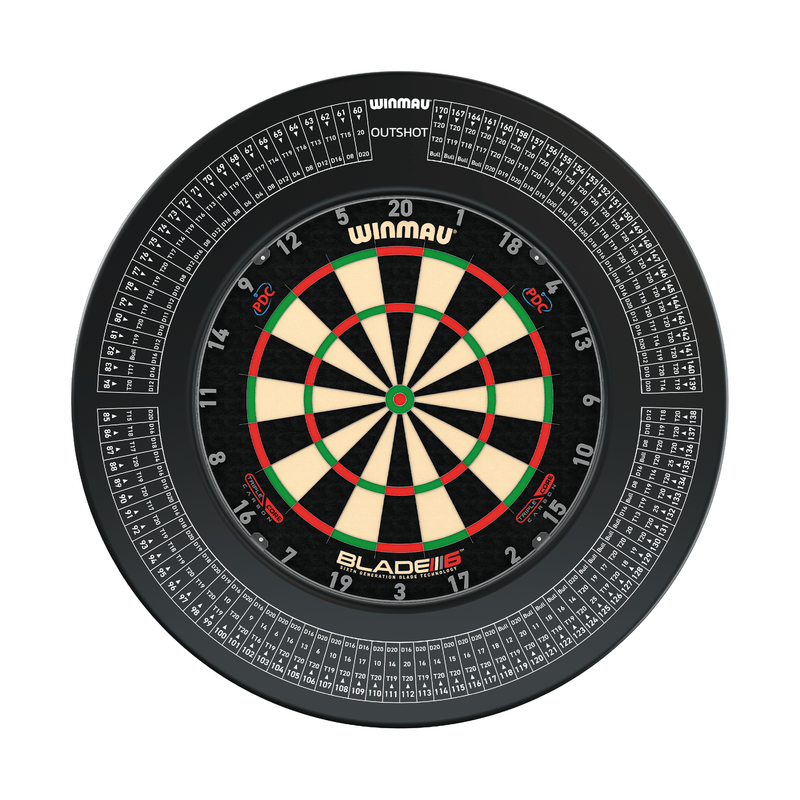 Winmau Blade 6 Triple Core Dartboard & Surround Bundle Dartboard Bundles
