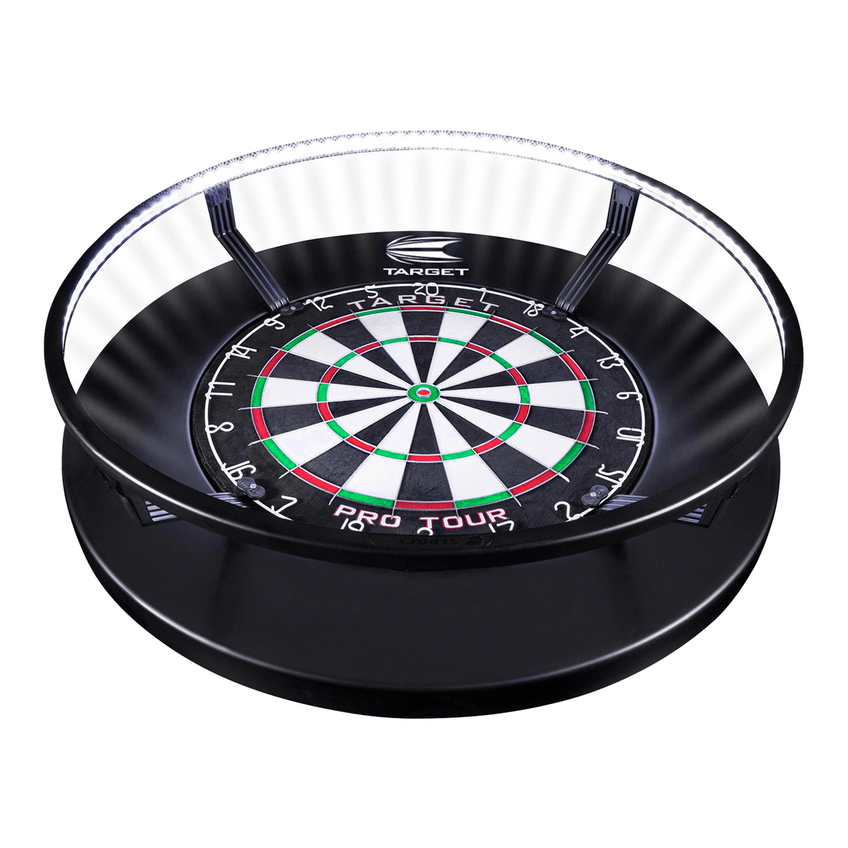 Winmau Blade 6 Triple Core Dartboard, Surround & Corona Light Bundle Dartboard Bundles