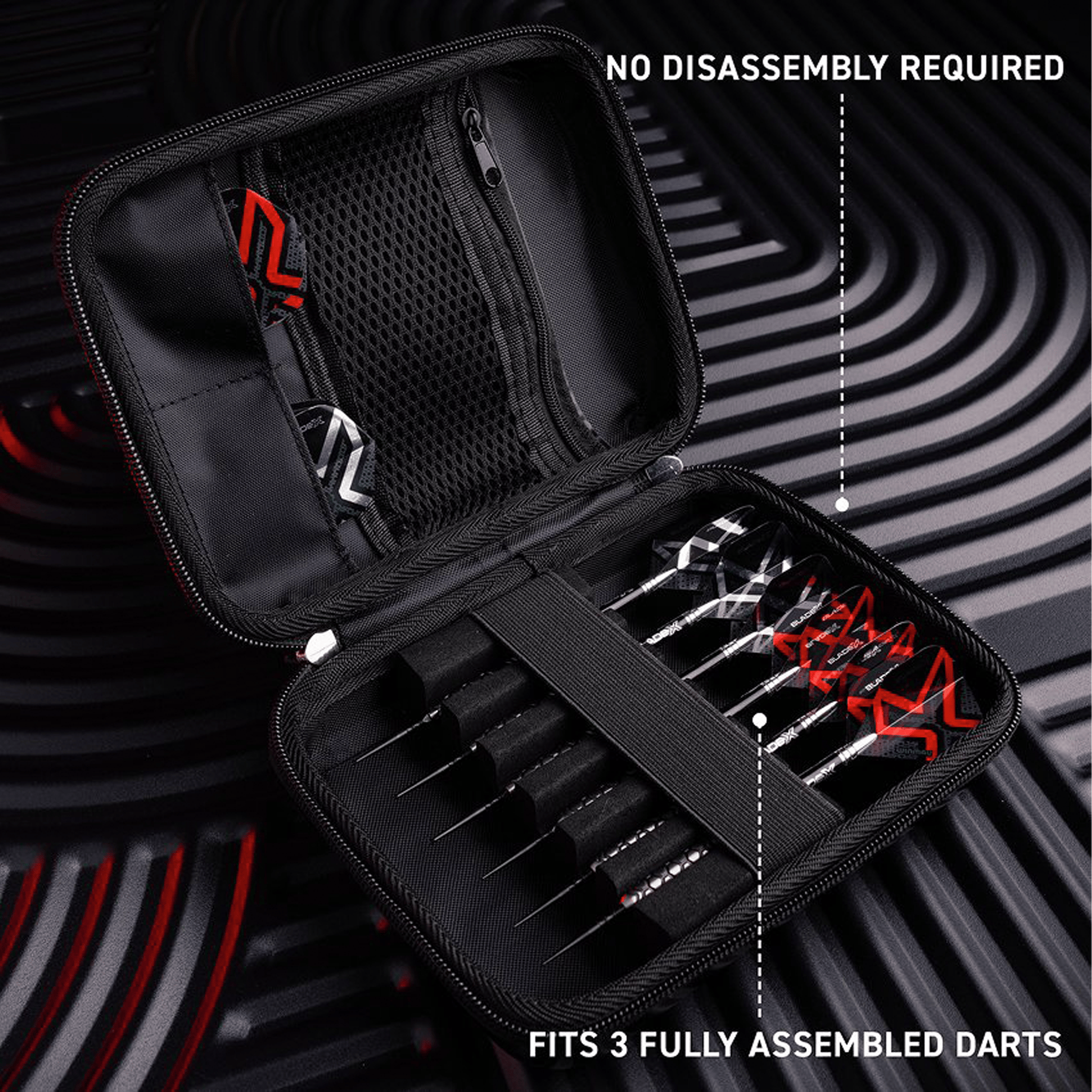Winmau Blade X Armor G2 - Darts Case Black Cases