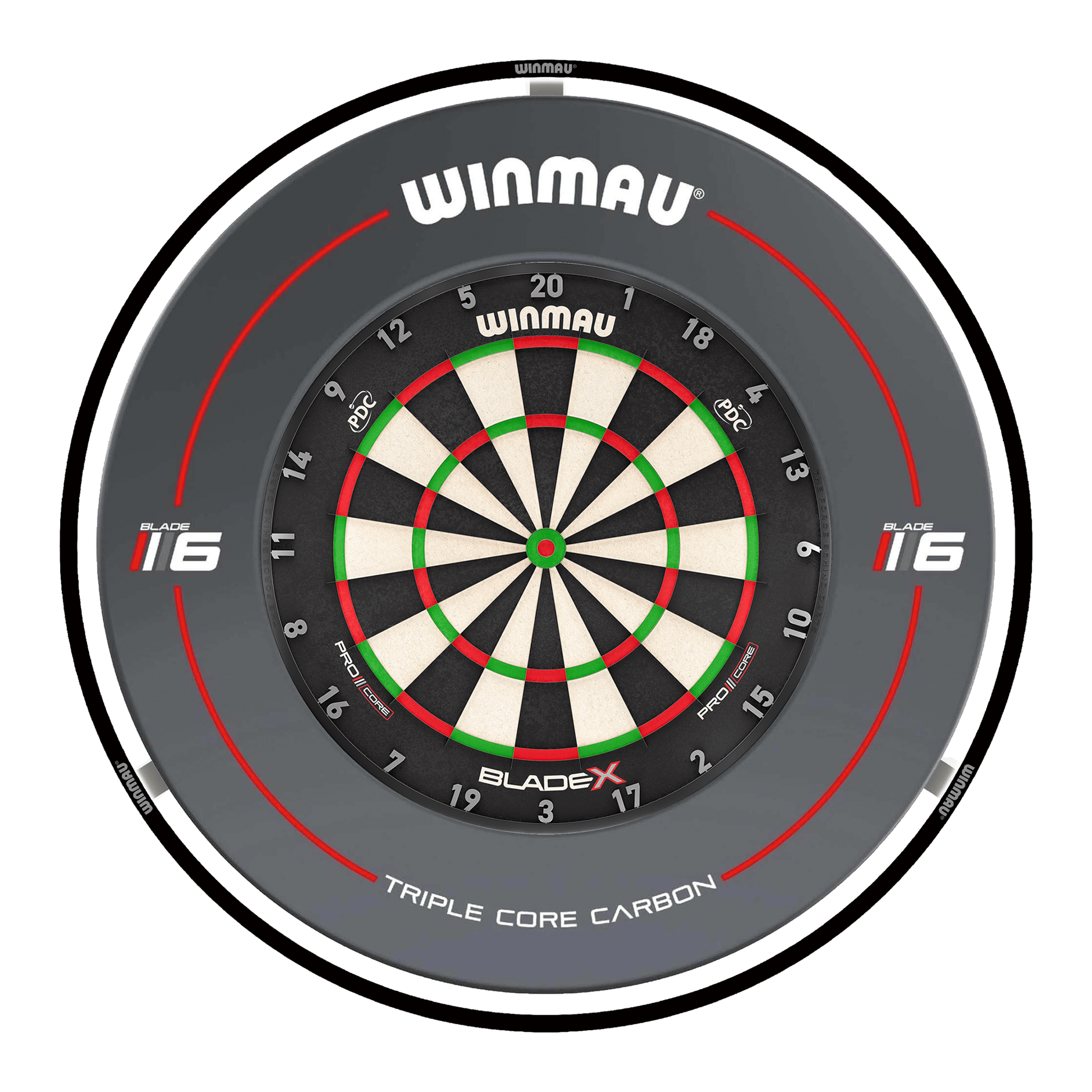 Blade X Dartboard, Surround & Plasma Light Bundle