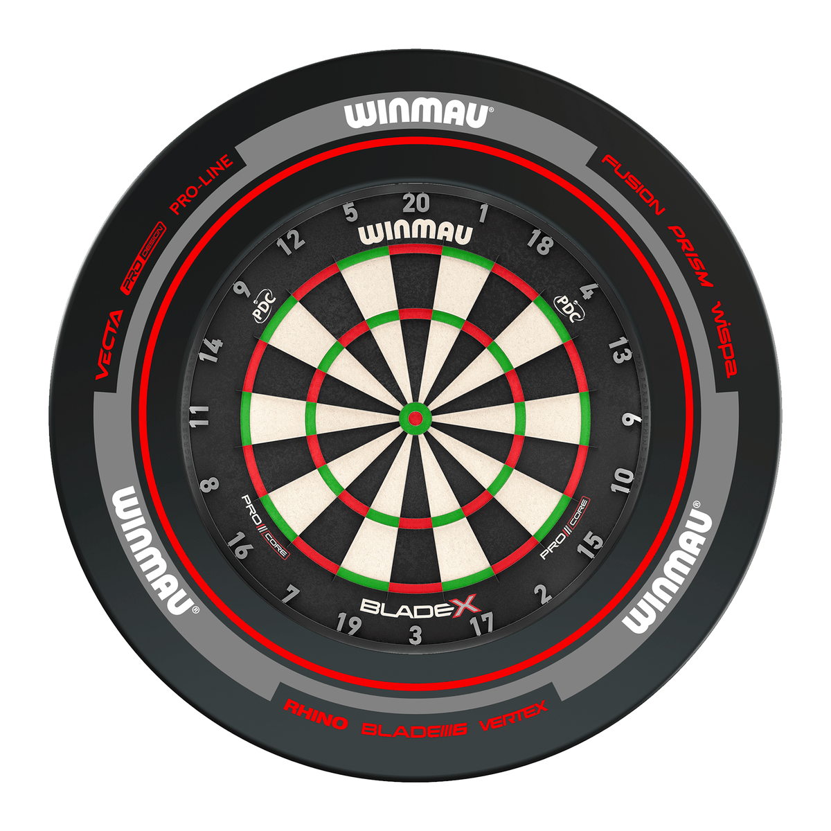 Winmau Blade X Dartboard & Surround Bundle Dartboard Bundles