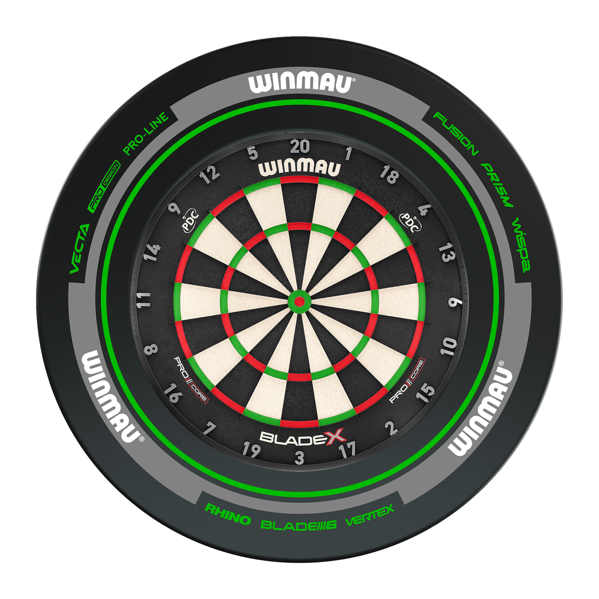 Winmau Blade X Dartboard & Surround Bundle Dartboard Bundles