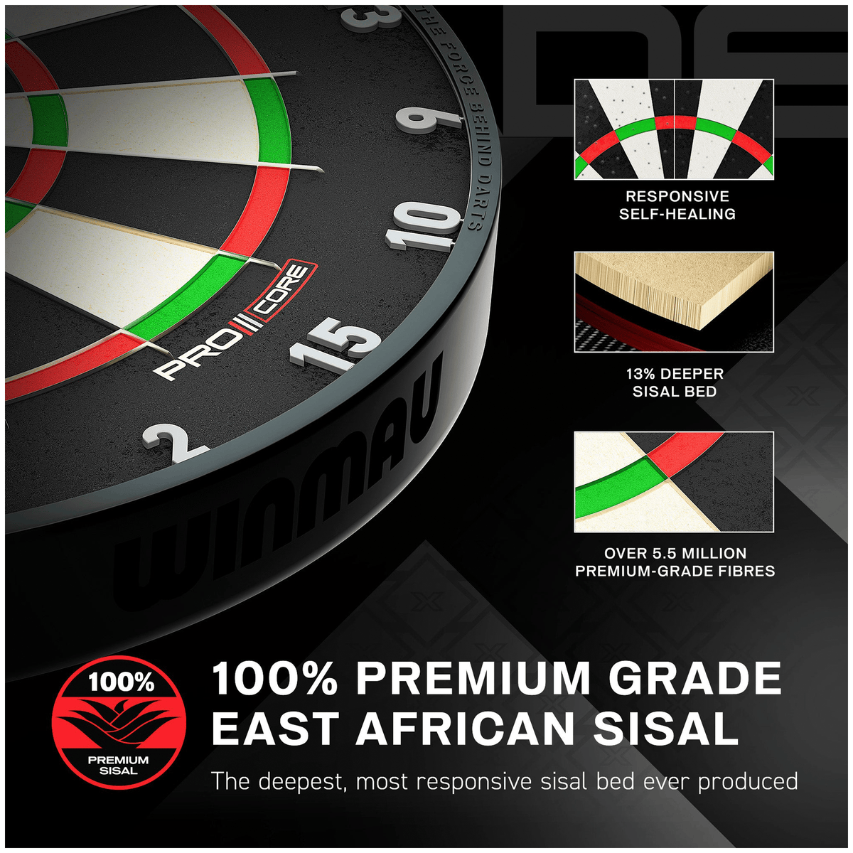 Winmau Blade X Dartboard & Surround Bundle Dartboard Bundles