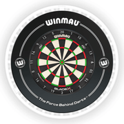 Winmau Blade X Dartboard, Surround & Ice White Plasma Light Bundle BladeX / Black / Winmau Plasma Ice White Boards