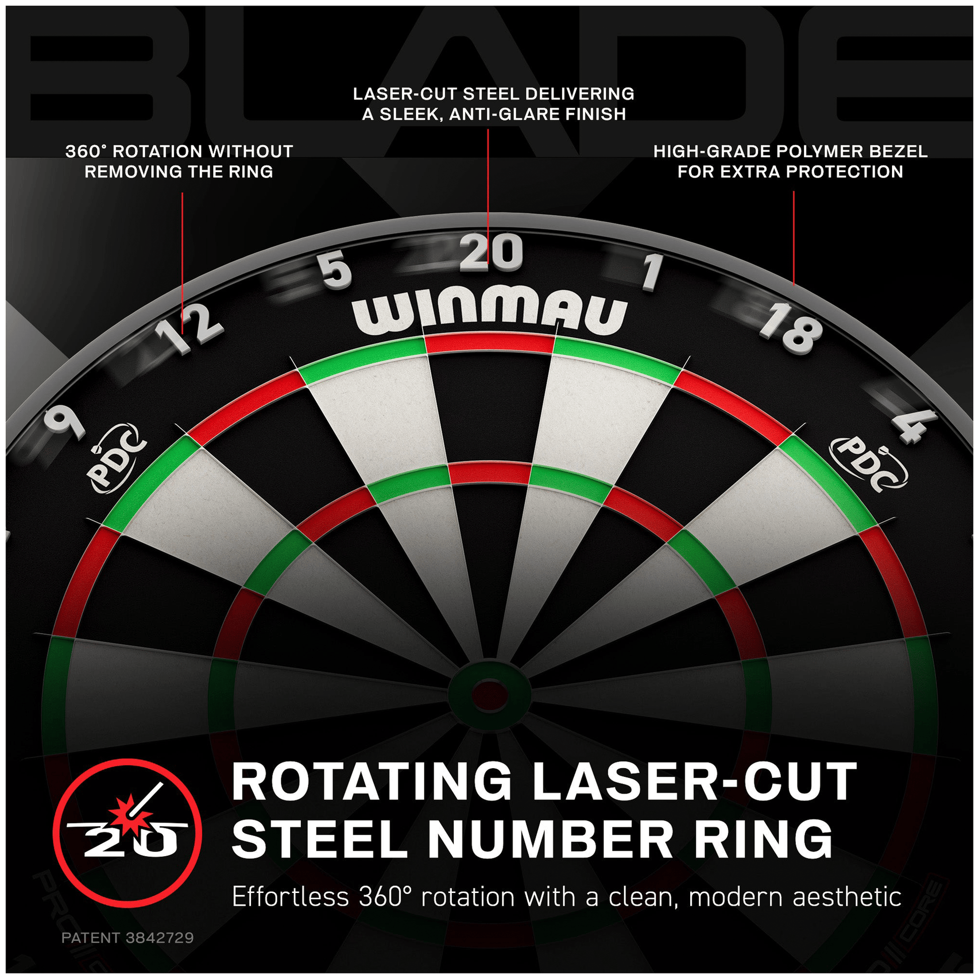 Winmau Blade X - Official PDC Dartboard Boards