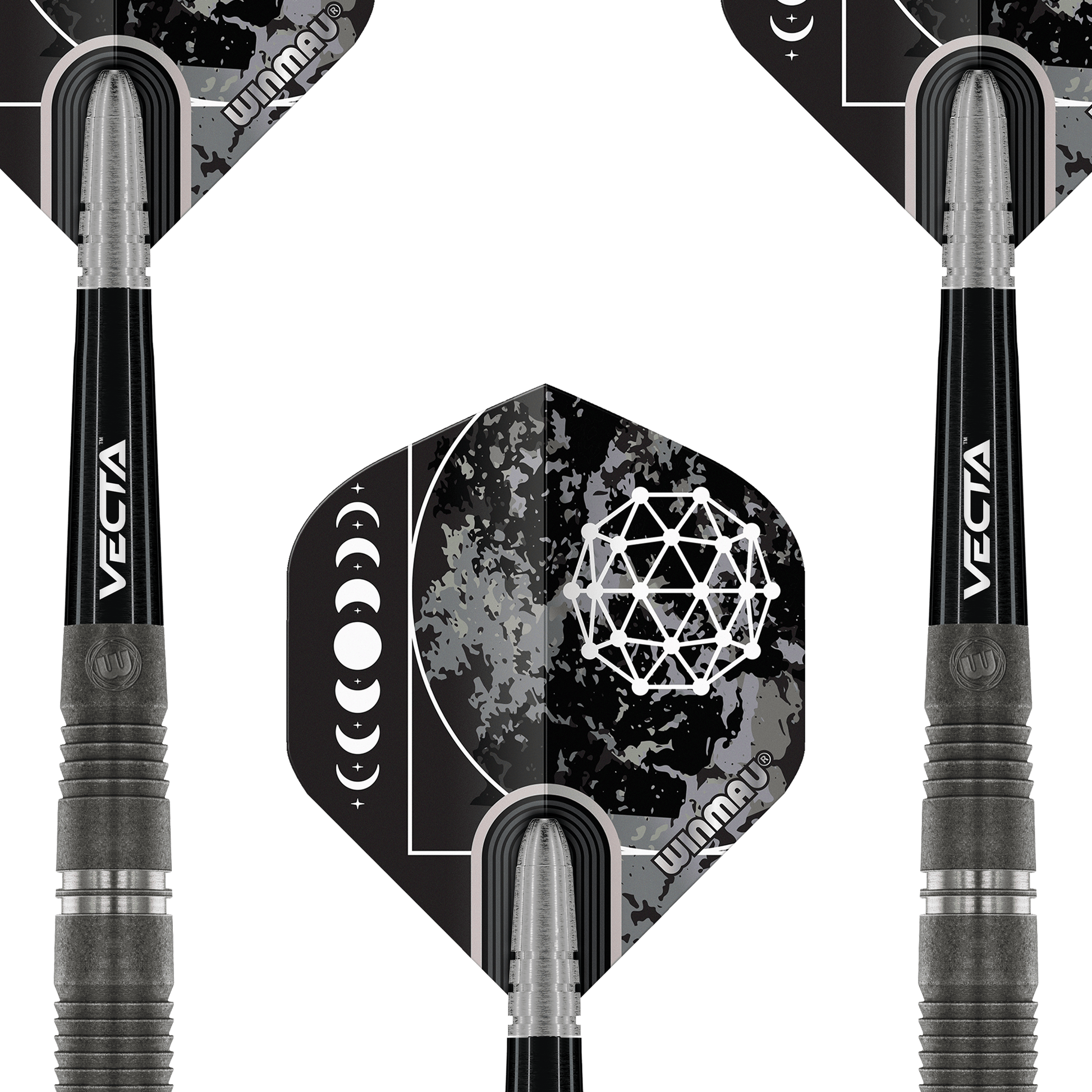 Winmau Callisto 3 - 90% Tungsten Steel Tip Darts Darts