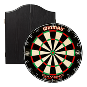 Diamond Plus Dartboard & Cabinet Bundle