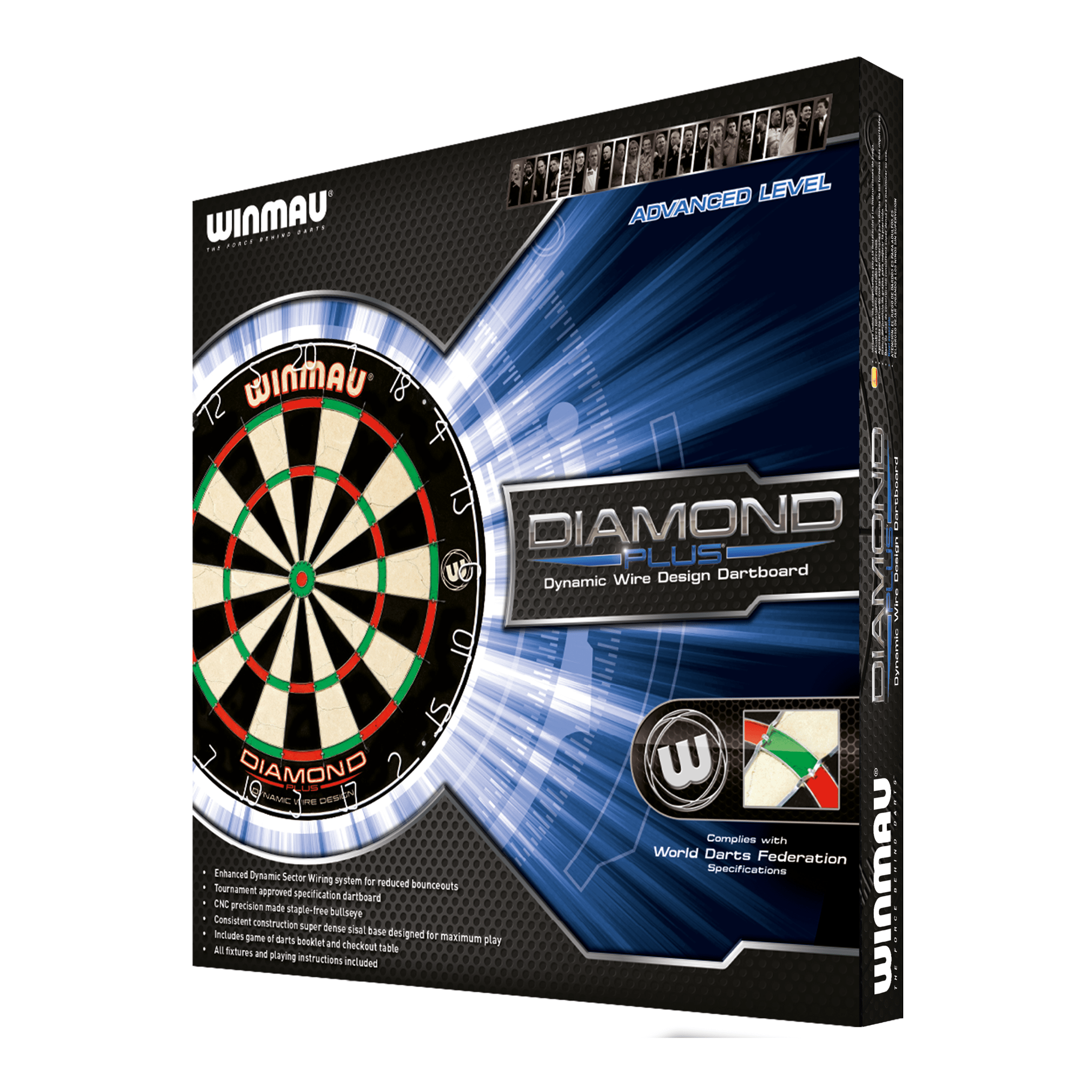 Winmau Diamond Plus Dartboard & Cabinet Bundle Dartboard Bundles