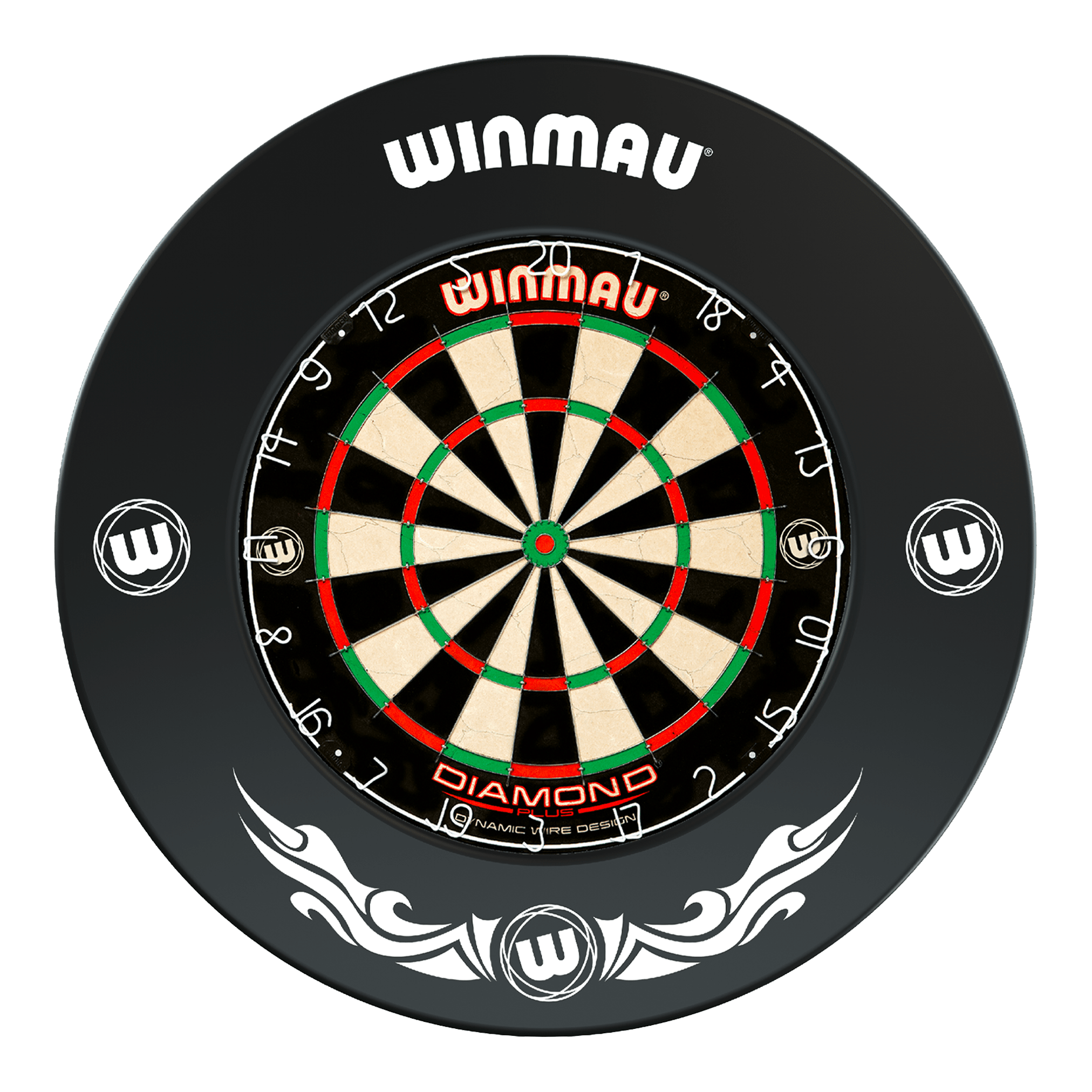 Winmau Diamond Plus Dartboard & Surround Bundle Dartboard Bundles