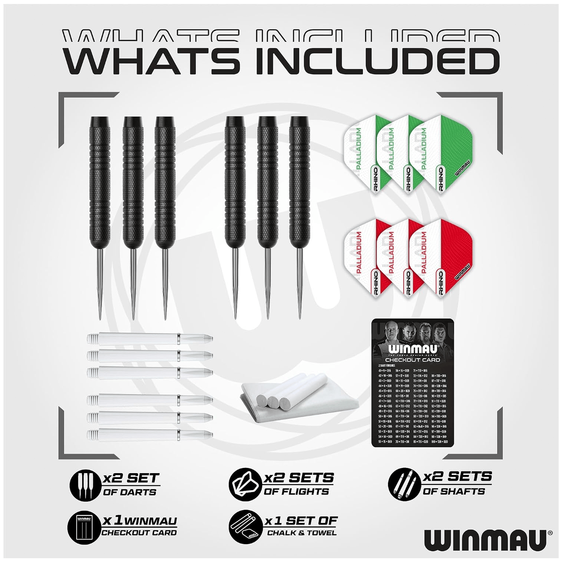 Winmau Diamond Plus Professional Darts Set Dartboard Bundles