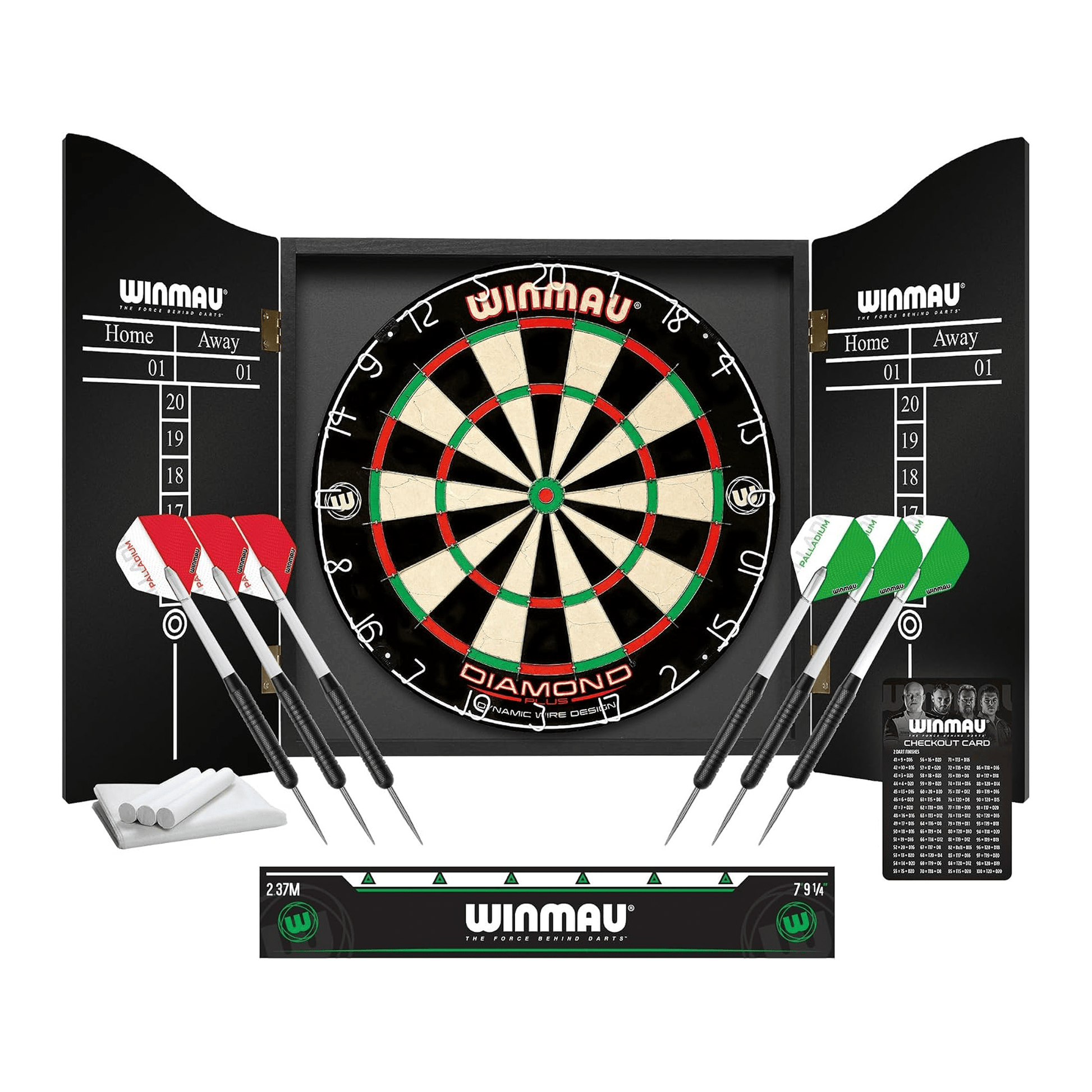 Winmau Diamond Plus Professional Darts Set Dartboard Bundles