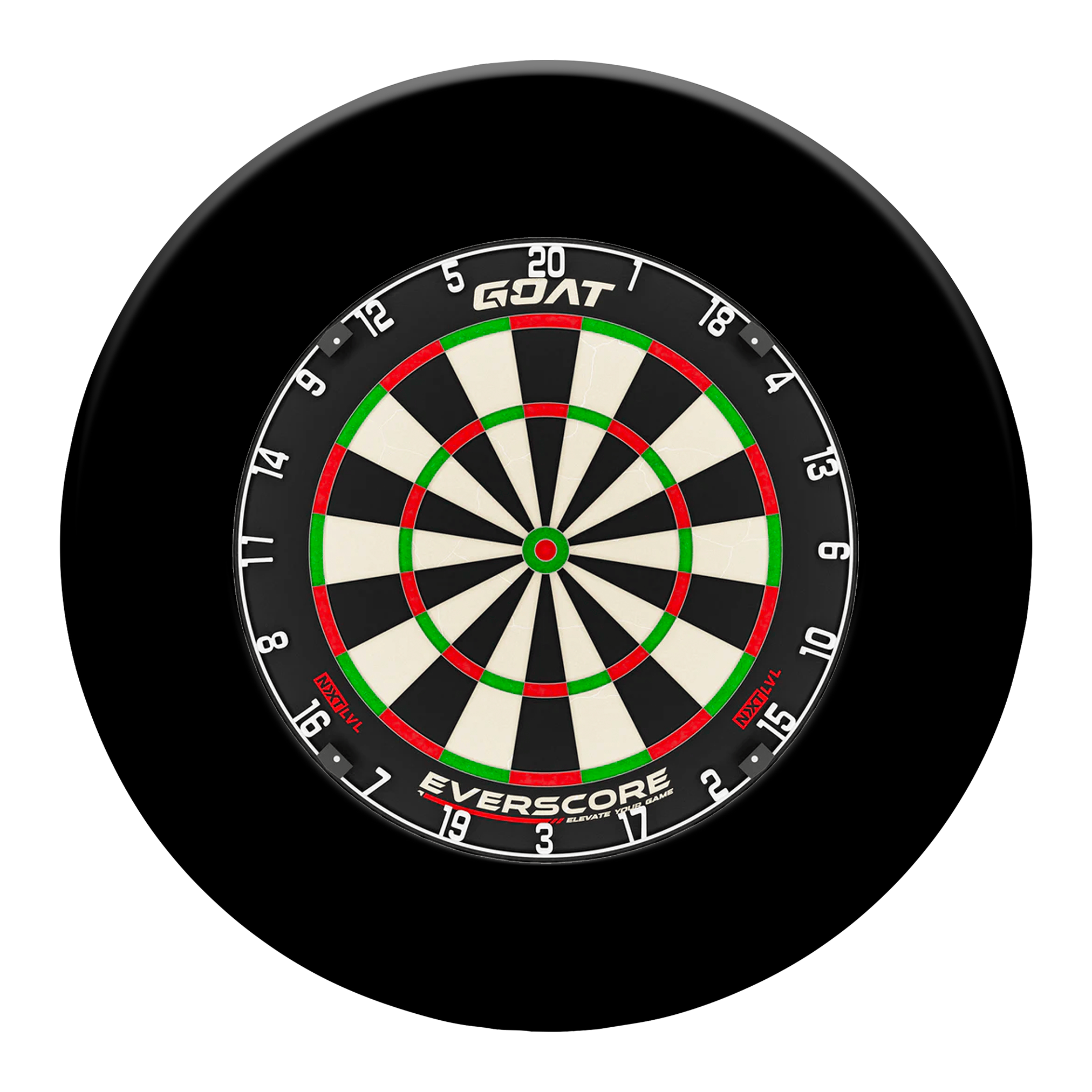 Everscore NXT LVL Dartboard & Surround Bundle