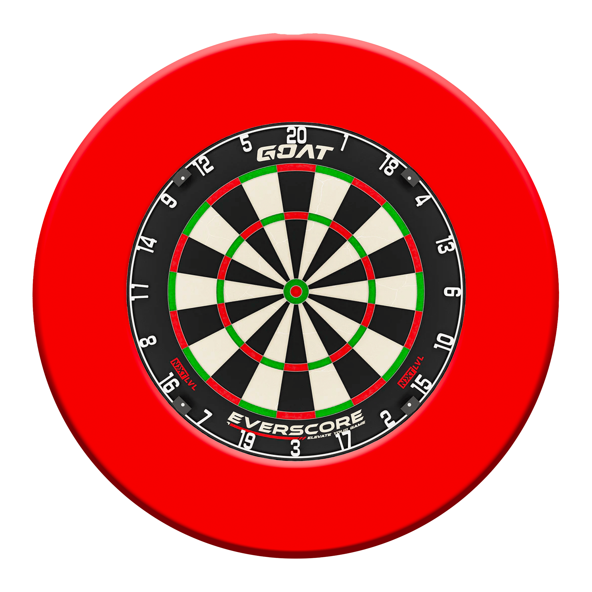 Everscore NXT LVL Dartboard & Surround Bundle