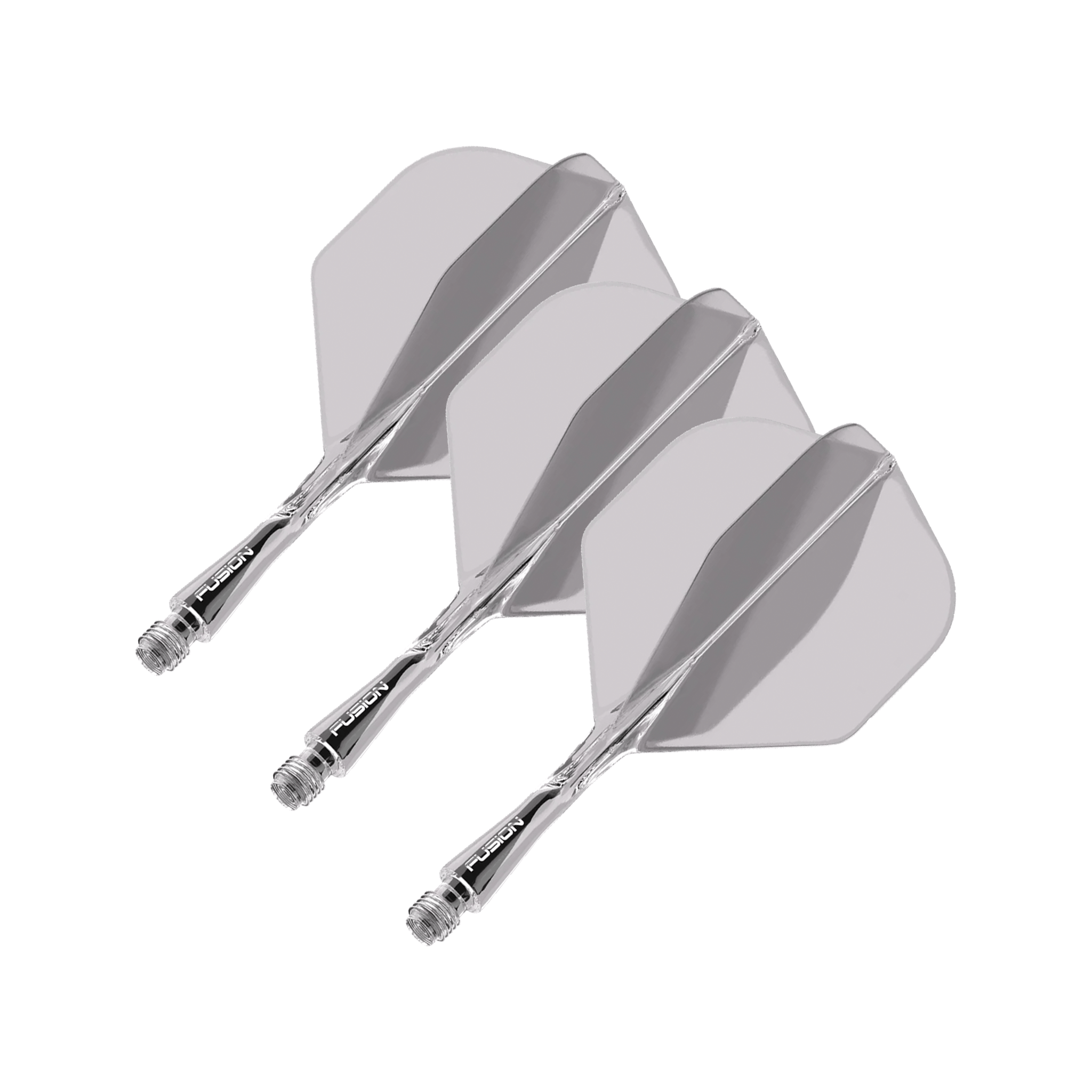 Winmau Fusion - All In One Flight & Shaft No. 2 / Short (22mm) / Clear Flights & Shafts