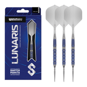 Winmau Lunaris Parallel Switch Point - 90% Tungsten Steel Tip Darts 23 Grams Darts