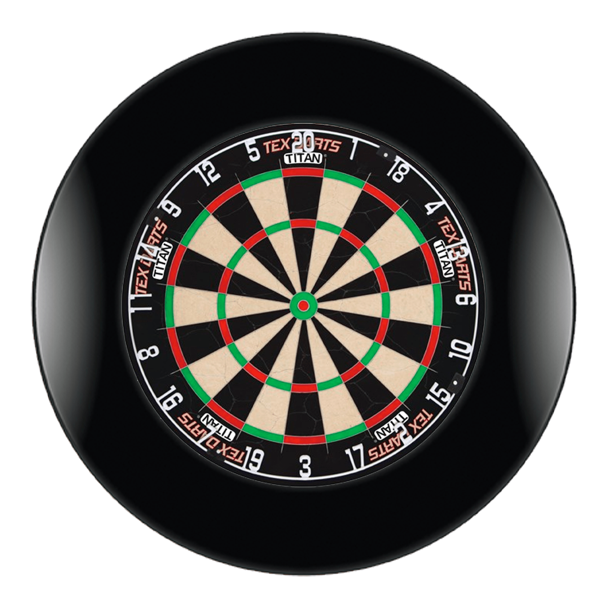 Darts Online Tex Titan & One Piece Dart Board Surround Bundle Titan / Black Boards