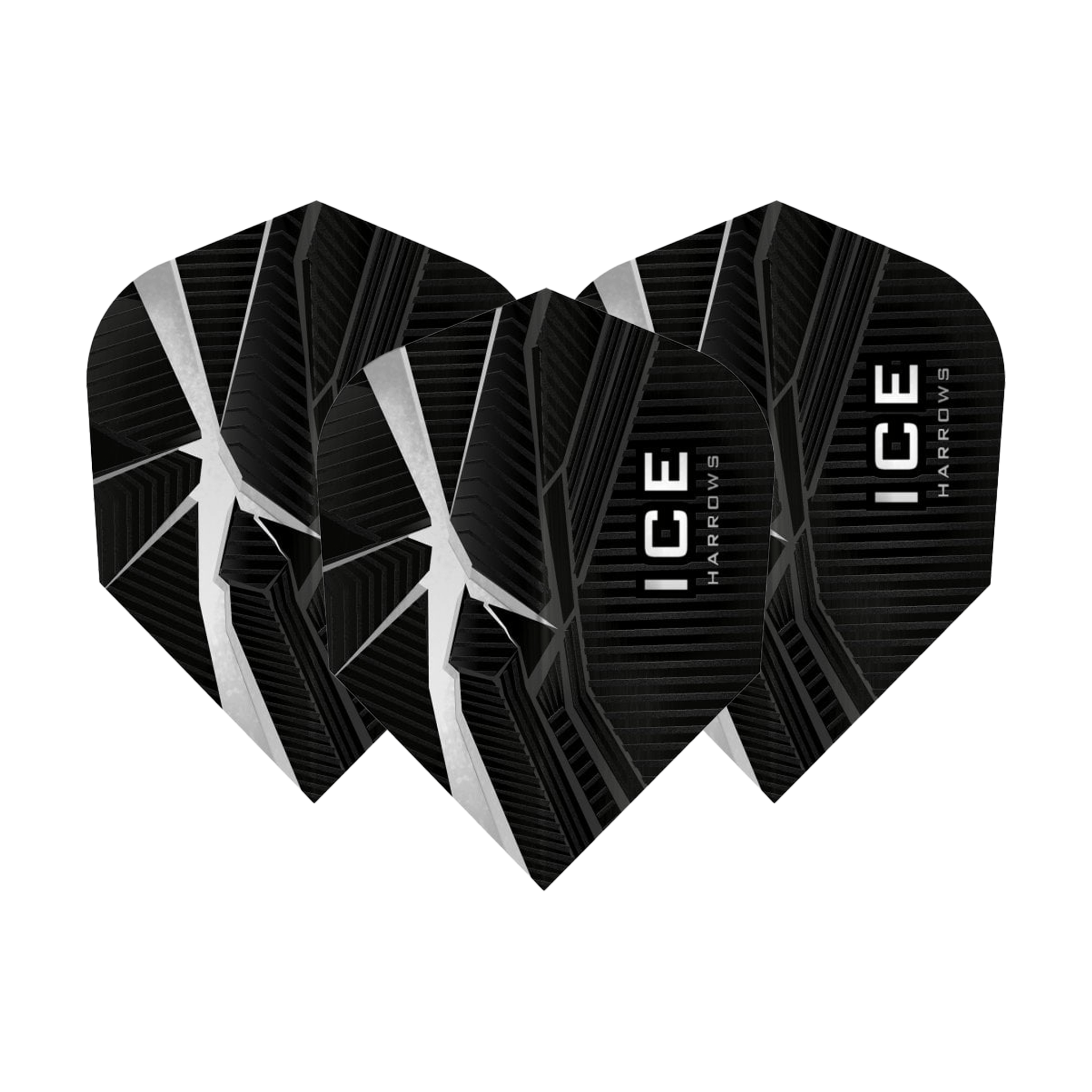 Harrows ICE Recut No. 6 Dart Flights Clear Flights