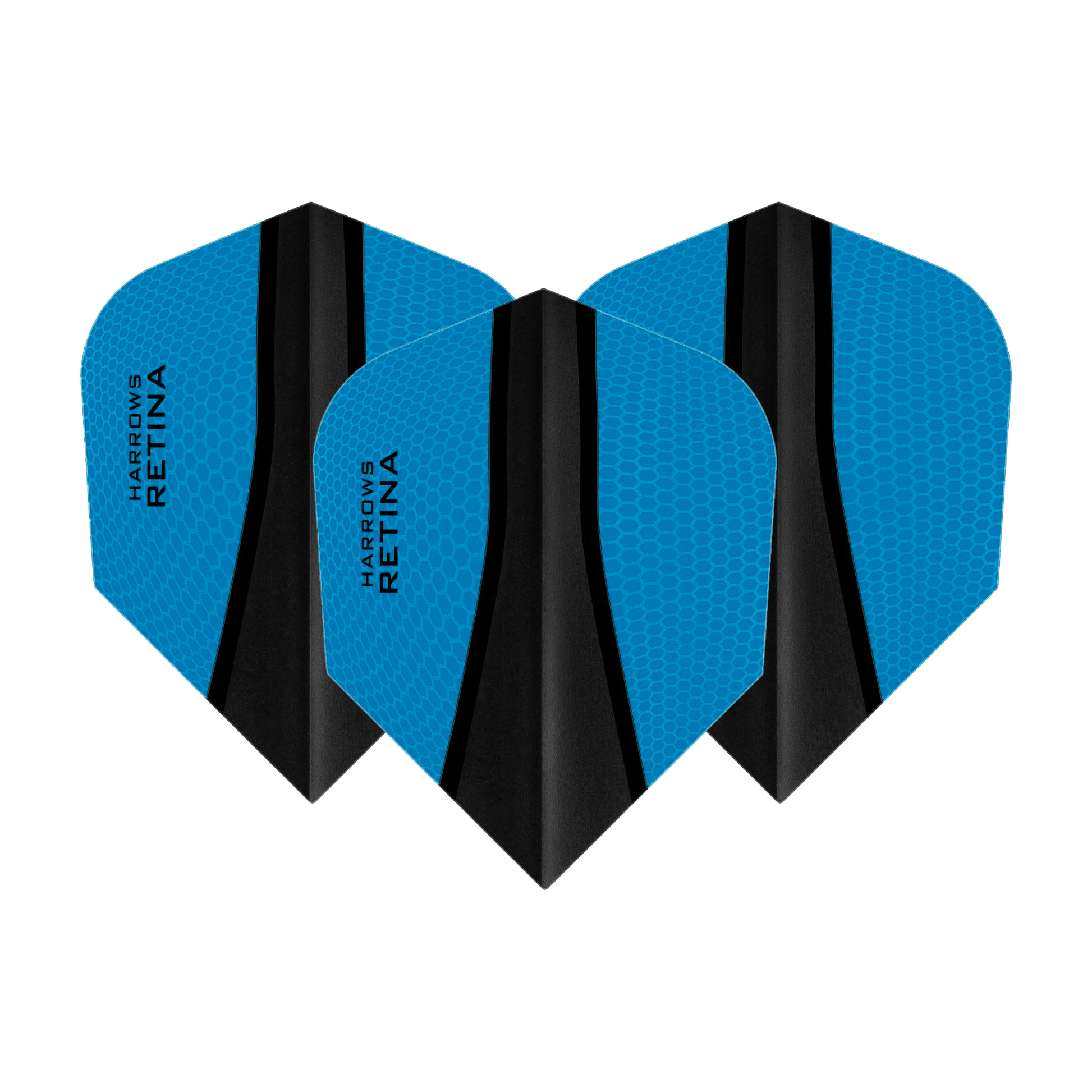 Harrows Retina X No. 6 Dart Flights Aqua Flights