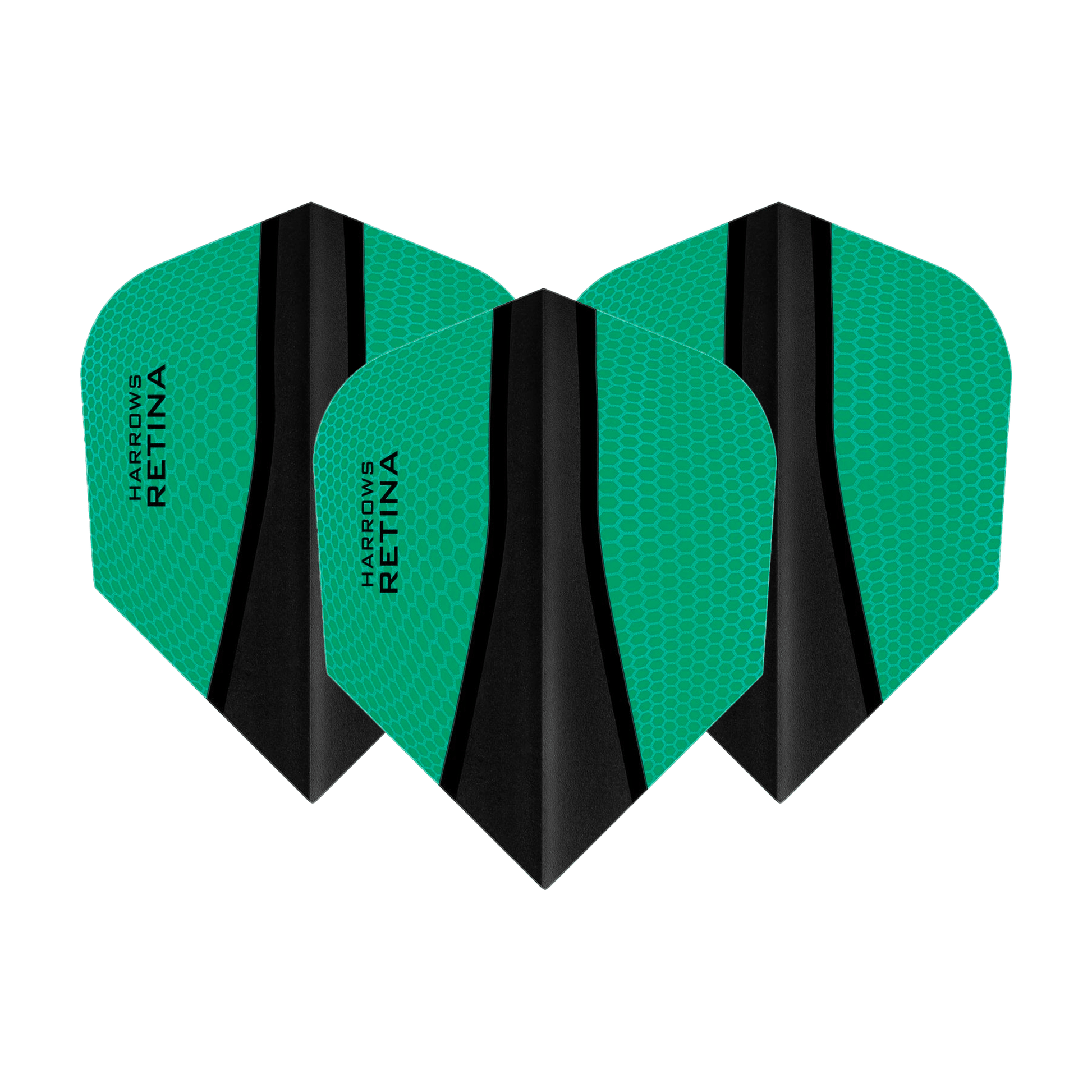 Harrows Retina X No. 6 Dart Flights Jade Flights