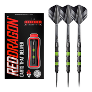 Red Dragon Freestyle Steel Tip Darts - 90% Tungsten - 22 Grams Darts