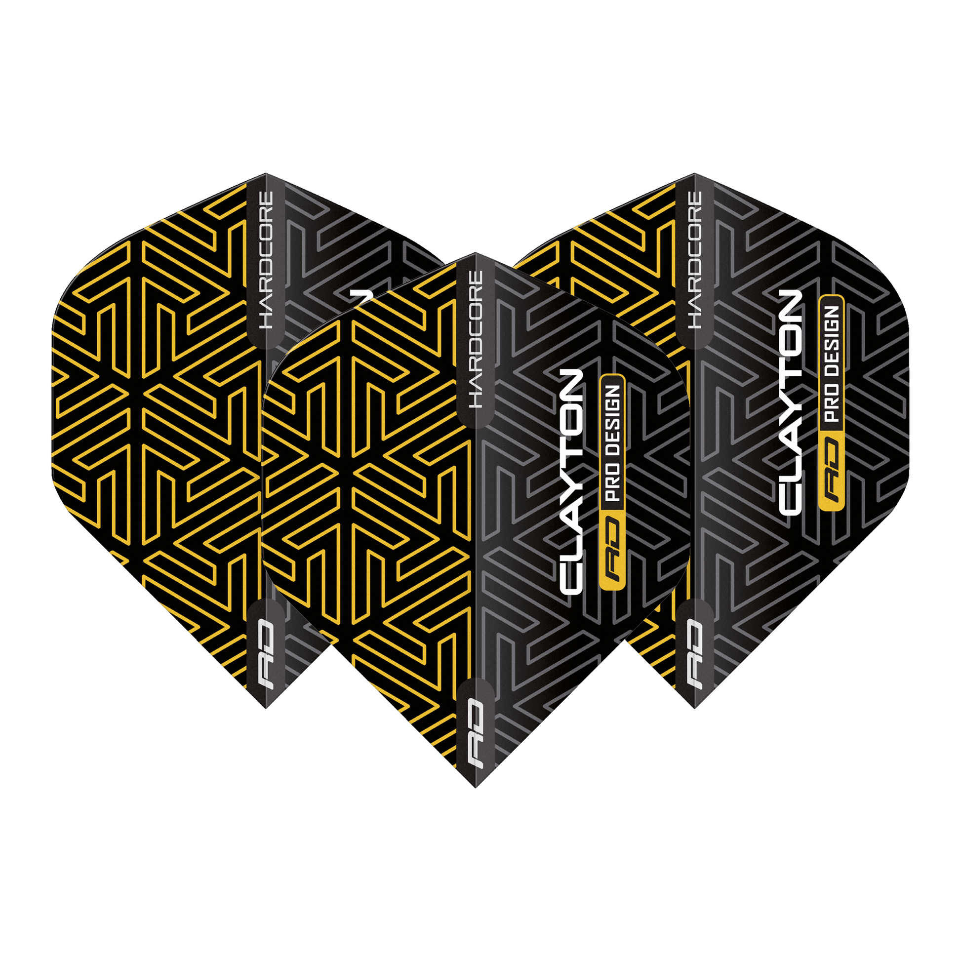 Red Dragon Jonny Clayton Pro Design - Hardcore Dart Flights Flights