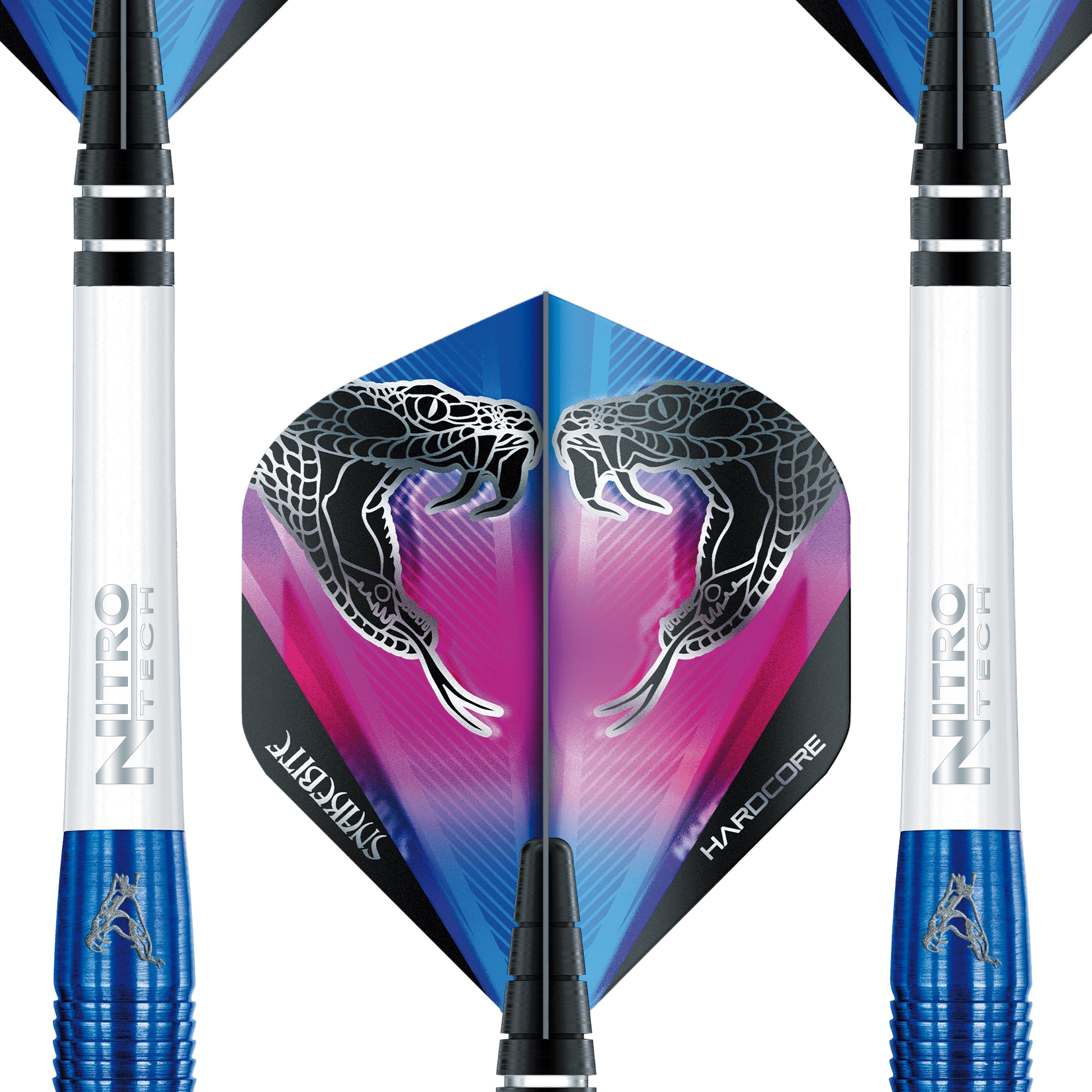 Red Dragon Peter Wright PL15 Blue Steel Tip Darts - 90% Tungsten - 22 Grams Darts